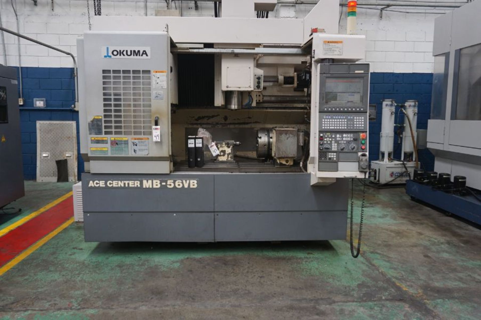 Okuma MB 56VB 4 Axis Vertical Machining Center, OSP-P200M Control, Cat 50 Taper, 6000 RPM, New 2007 - Image 2 of 11