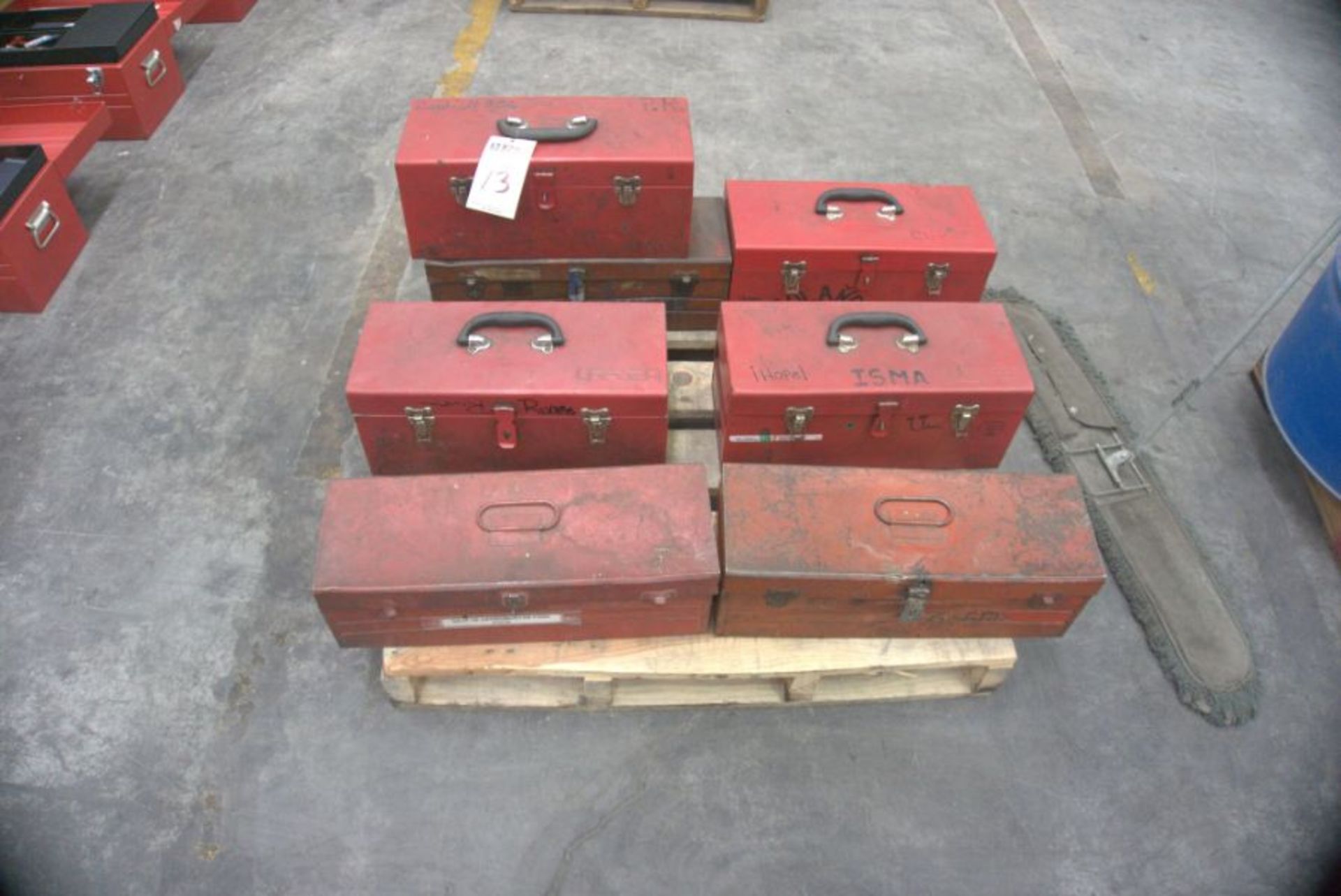 Pallet of Assorted Urrea Tool Boxes - Image 2 of 3