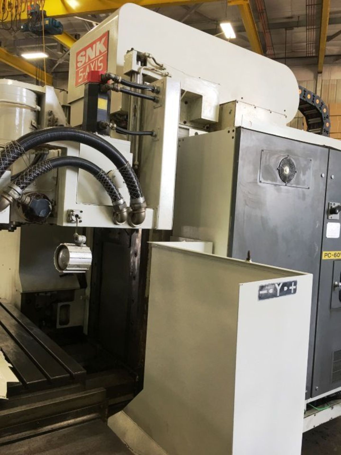 1992 SNK PC-60V 5 Axis CNC Profiler, Fanuc 11M Ctrl, 60"x25"x18" Travels, *Located in Wichita, KS* - Image 6 of 10