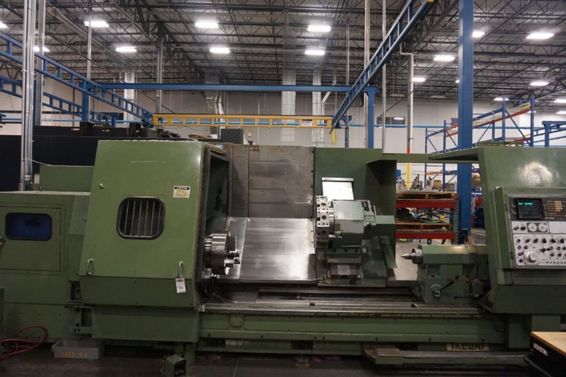 Ikegai AX4ON Numerical Control Lathe, Fanuc 6T Control, 3.94" Spindle Bore, 17" Chuck, 32" Swing, 12 - Image 2 of 8