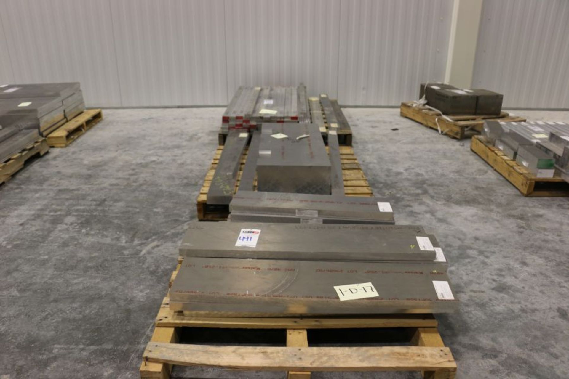 (3) Pallets of Raw Material