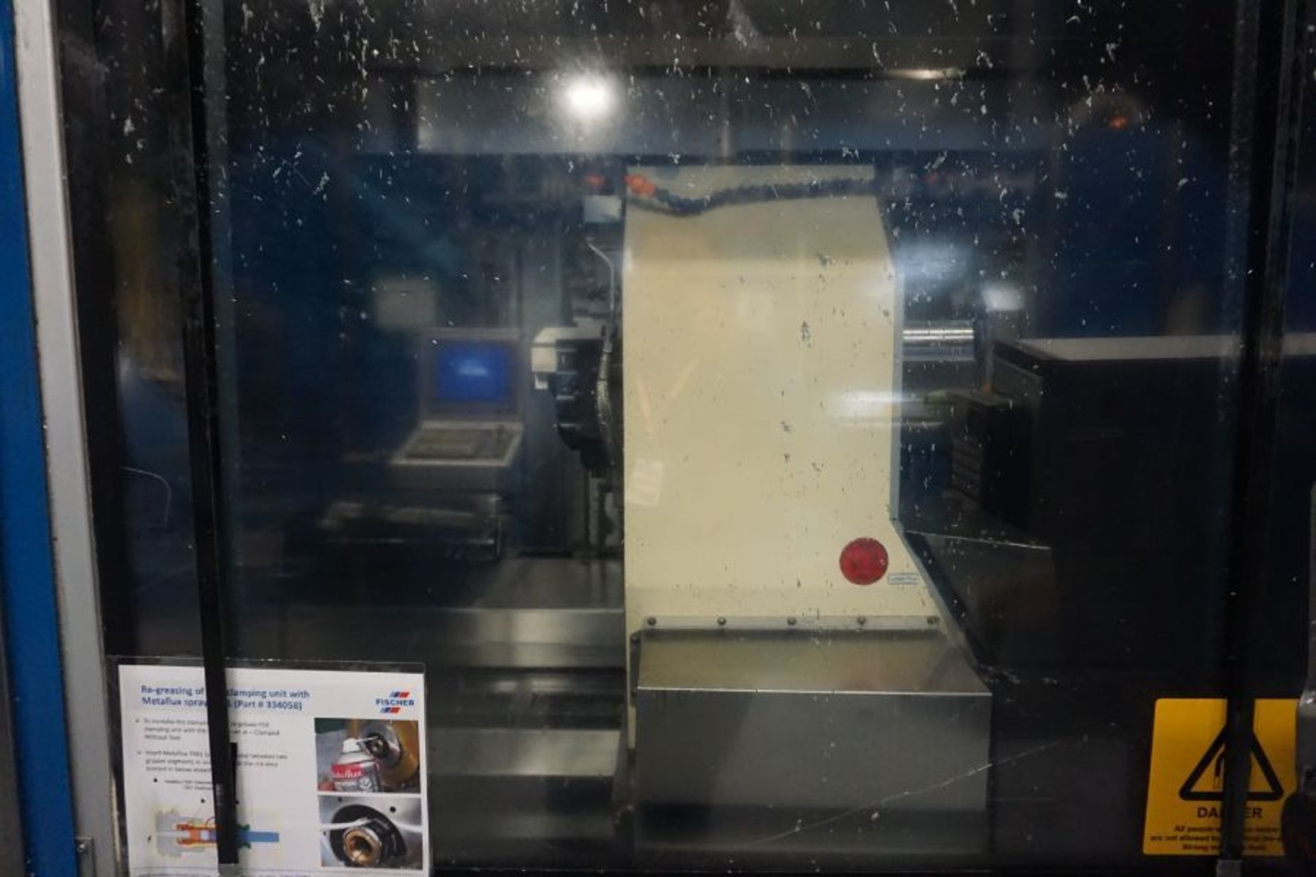 2014, Modig HHV 4-Axis High Speed Extrusion Mill, Fanuc 30i Model B, Fischer 1700 MM 30K Spindle - Image 6 of 9