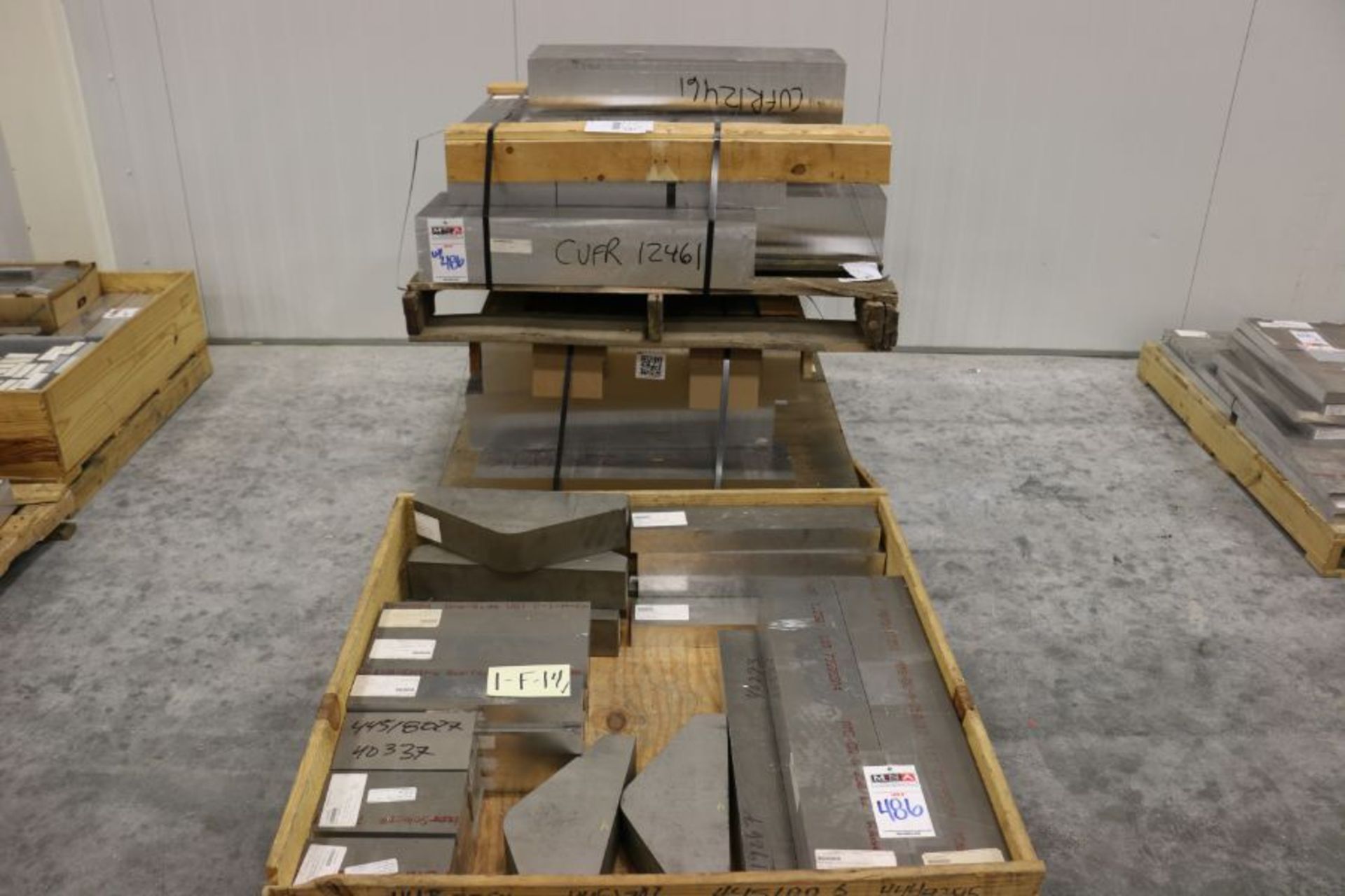 (3) Pallets of Raw Material