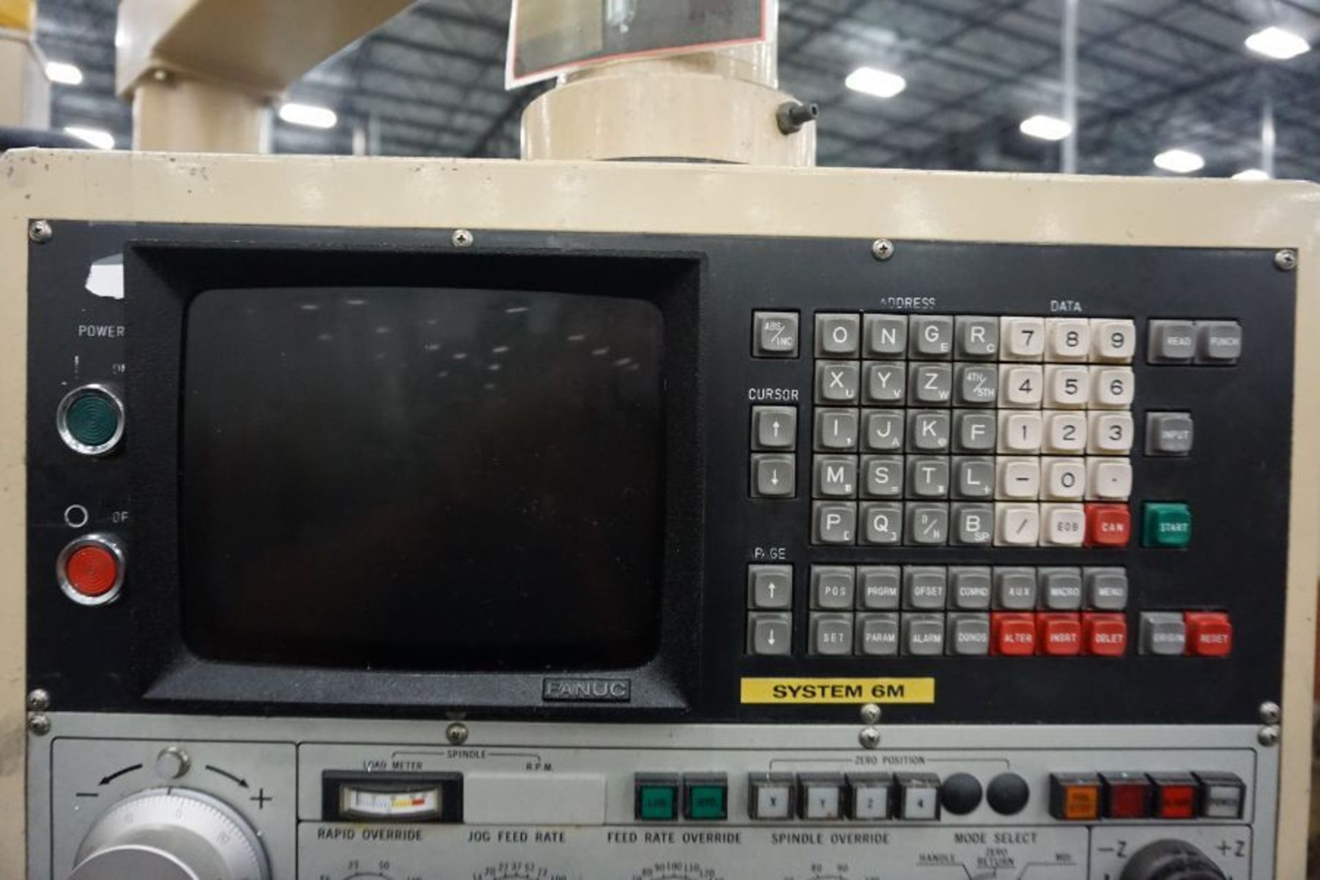 Urawa UB-710 VMC , Fanuc System 6M Control, 32" x 46" Table, BT40, 22 ATC, s/n M-2090, New 1984 - Image 9 of 10