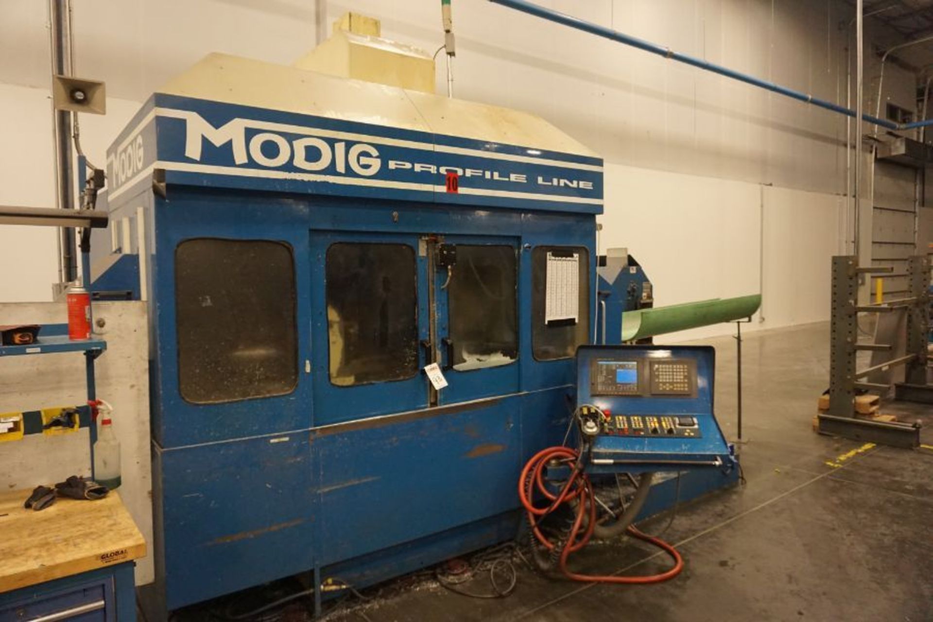 1997, Modig MD7200, Fanuc 16M Control, 20K RPM, 24 ATC, CT40, s/n 960369