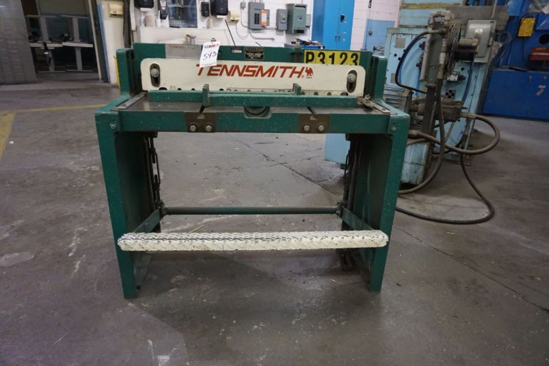 36" Tennsmith T3616 Foot Shear, s/n 17009 *Auctioned from Edgerton, KS*