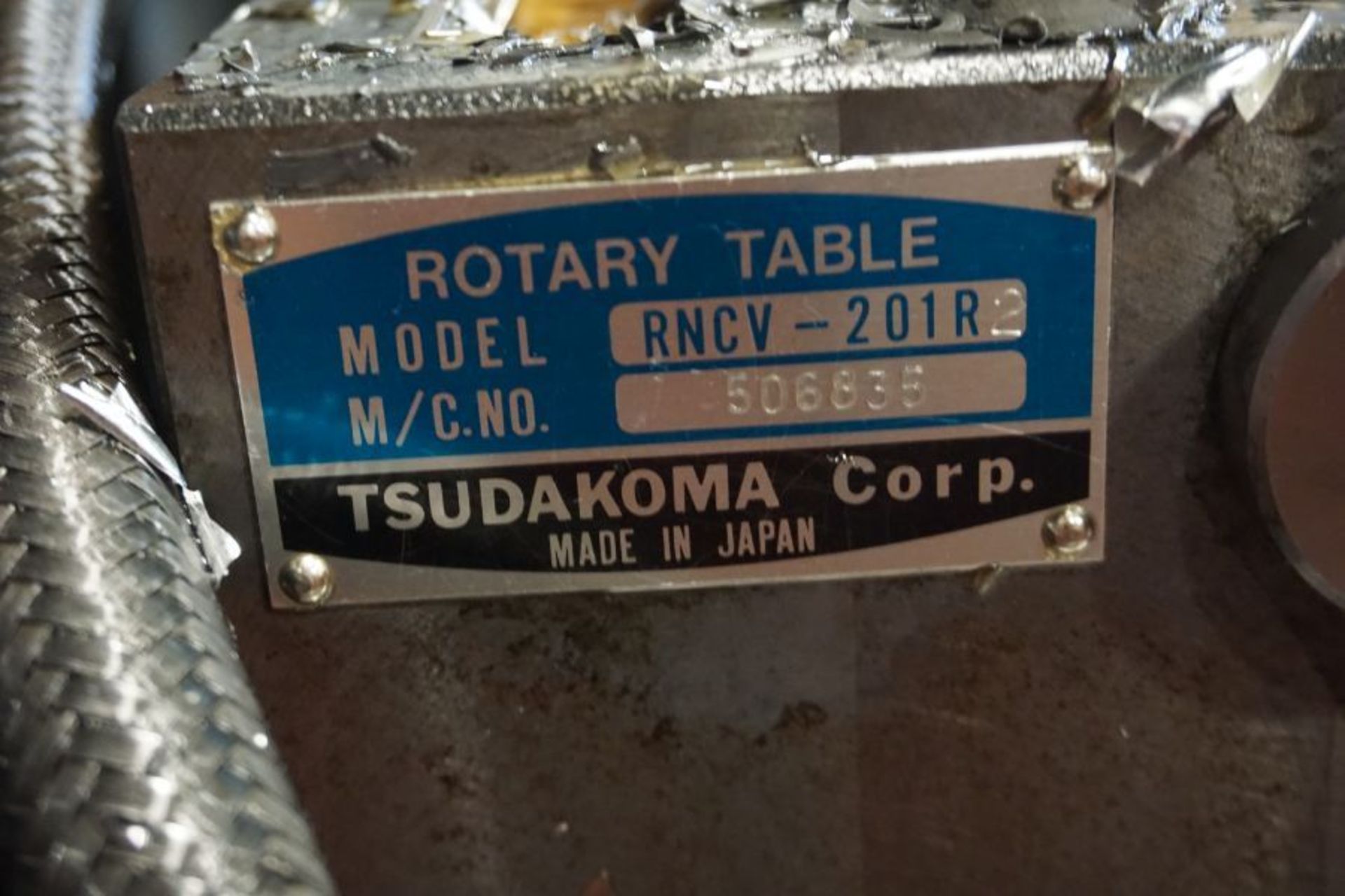 10" Tsudakoma RNCV-201R Rotary Tables - Image 5 of 5