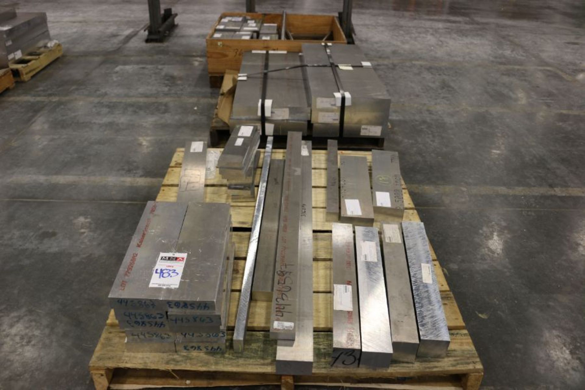 (3) Pallets of Raw Material