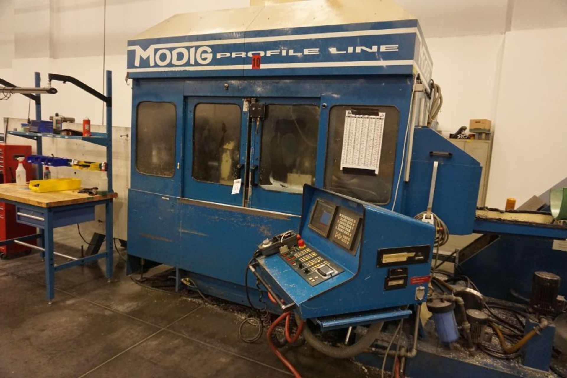 1997, Modig MD7200, Fanuc 16M Control, 20K RPM, 24 ATC, CT40, s/n 960369 - Image 2 of 7