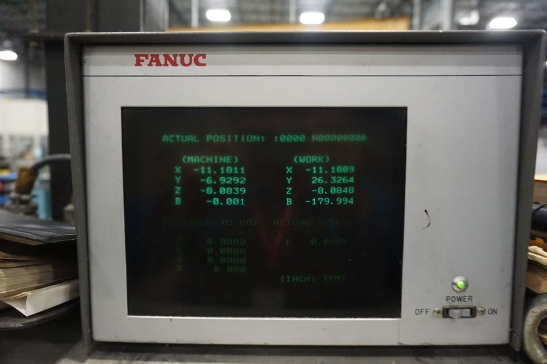 Makino MC100 HMC, Fanuc System 7M Control, 39" x 39" x 24" Travels, CT 50 Taper, 4000 RRM, 30 ATC, - Bild 10 aus 10