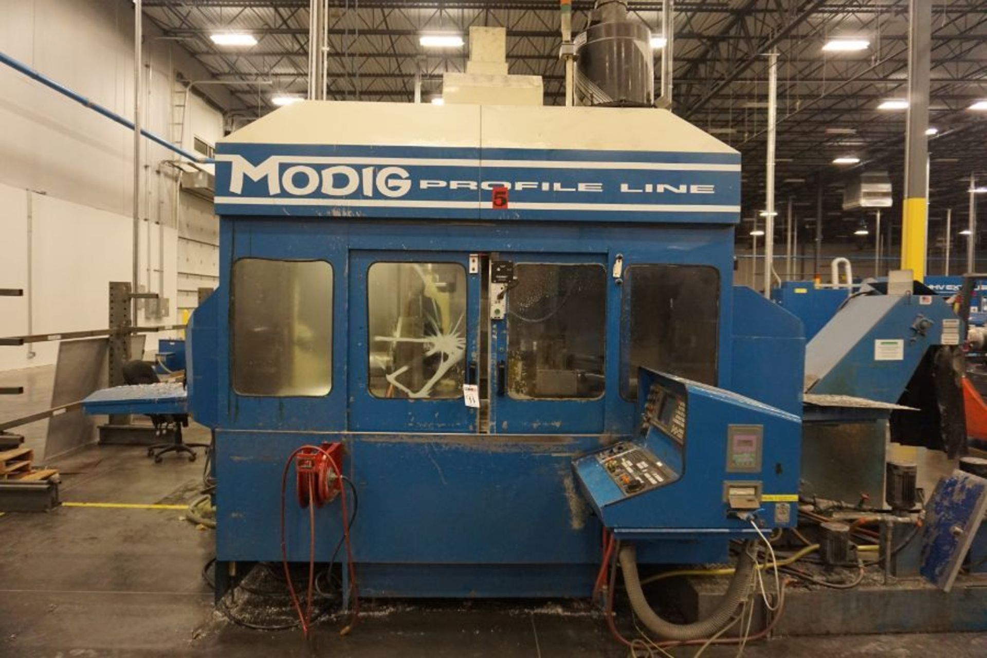 1997, Modig MD7200, Fanuc 16M, 20K RPM, 24 ATC, CT40, s/n 970329