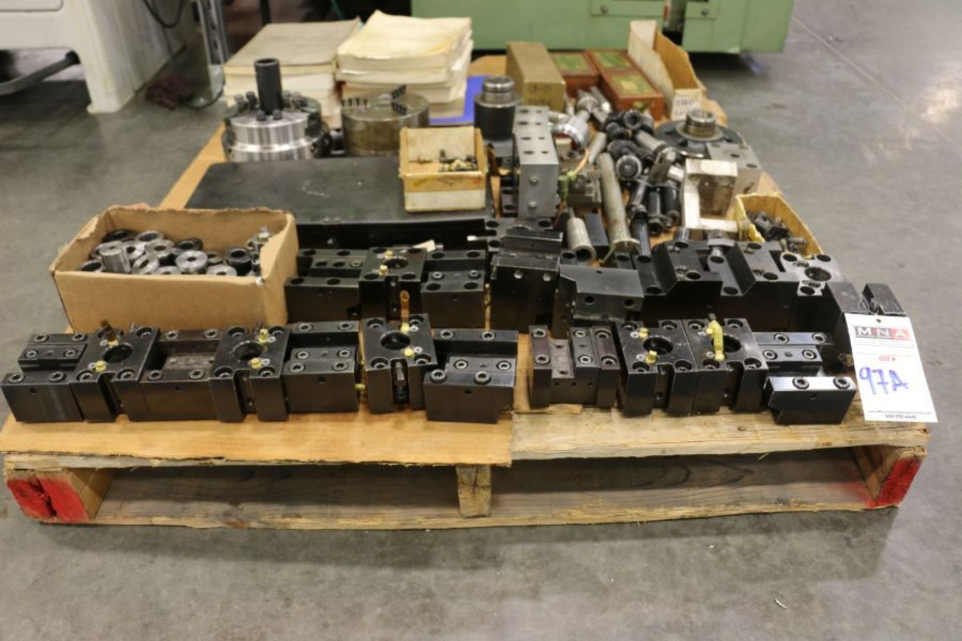 Pallet of Tool Holders for Okuma LB-10 CNC Lathe with Assorted Tooling - Image 4 of 4