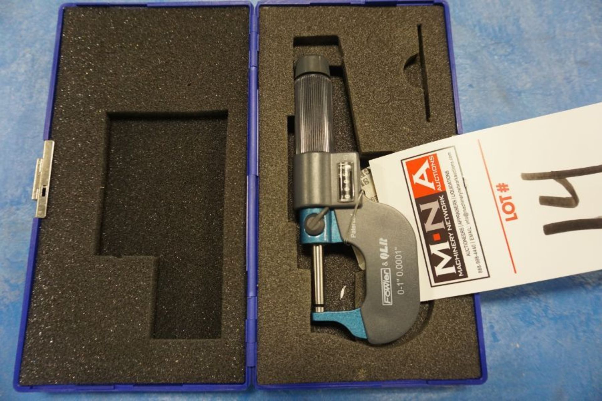 Fowler 0 - 1" Digit Tube Micrometer