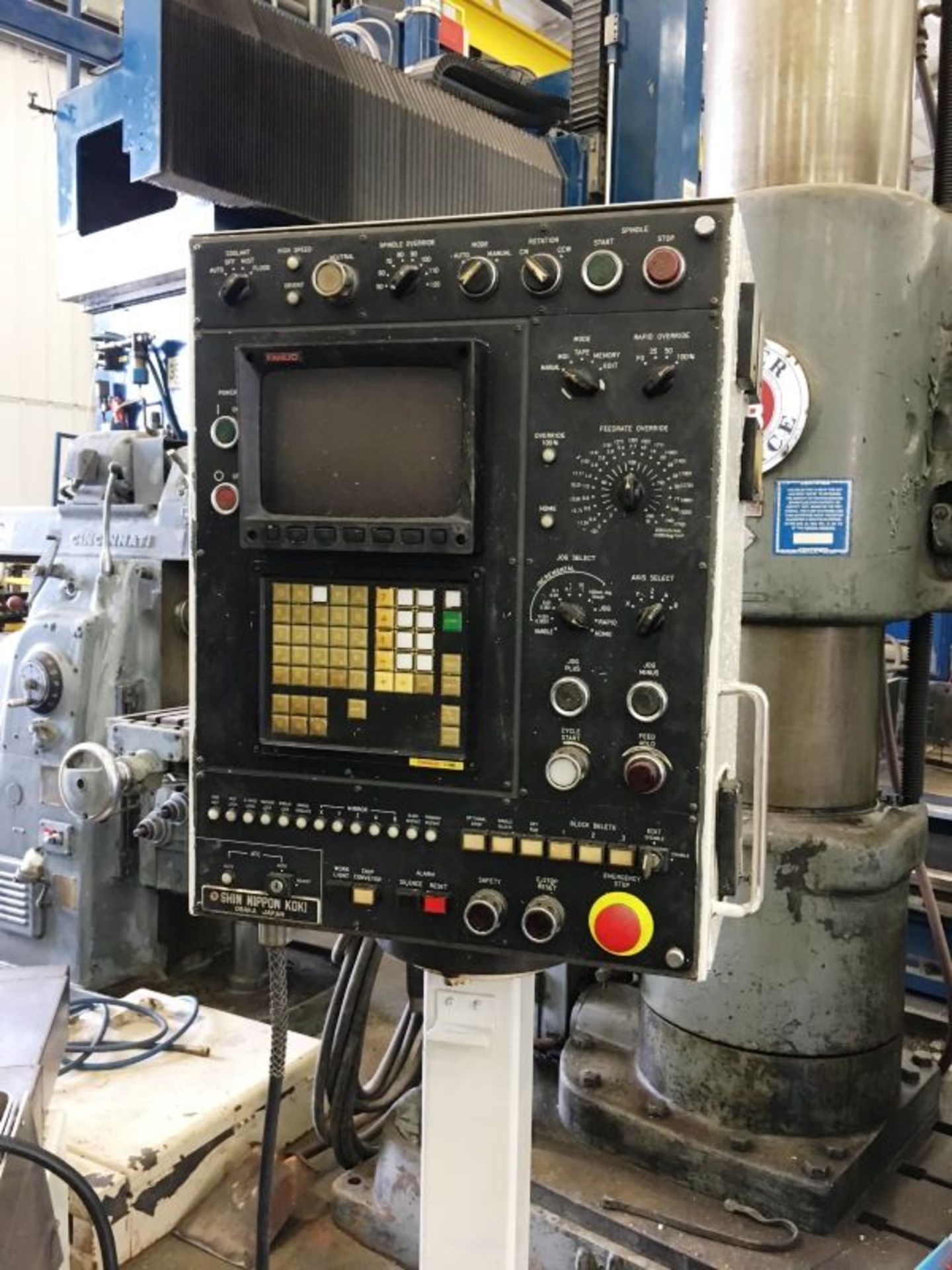 1992 SNK PC-60V 5 Axis CNC Profiler, Fanuc 11M Ctrl, 60"x25"x18" Travels, *Located in Wichita, KS* - Image 10 of 10