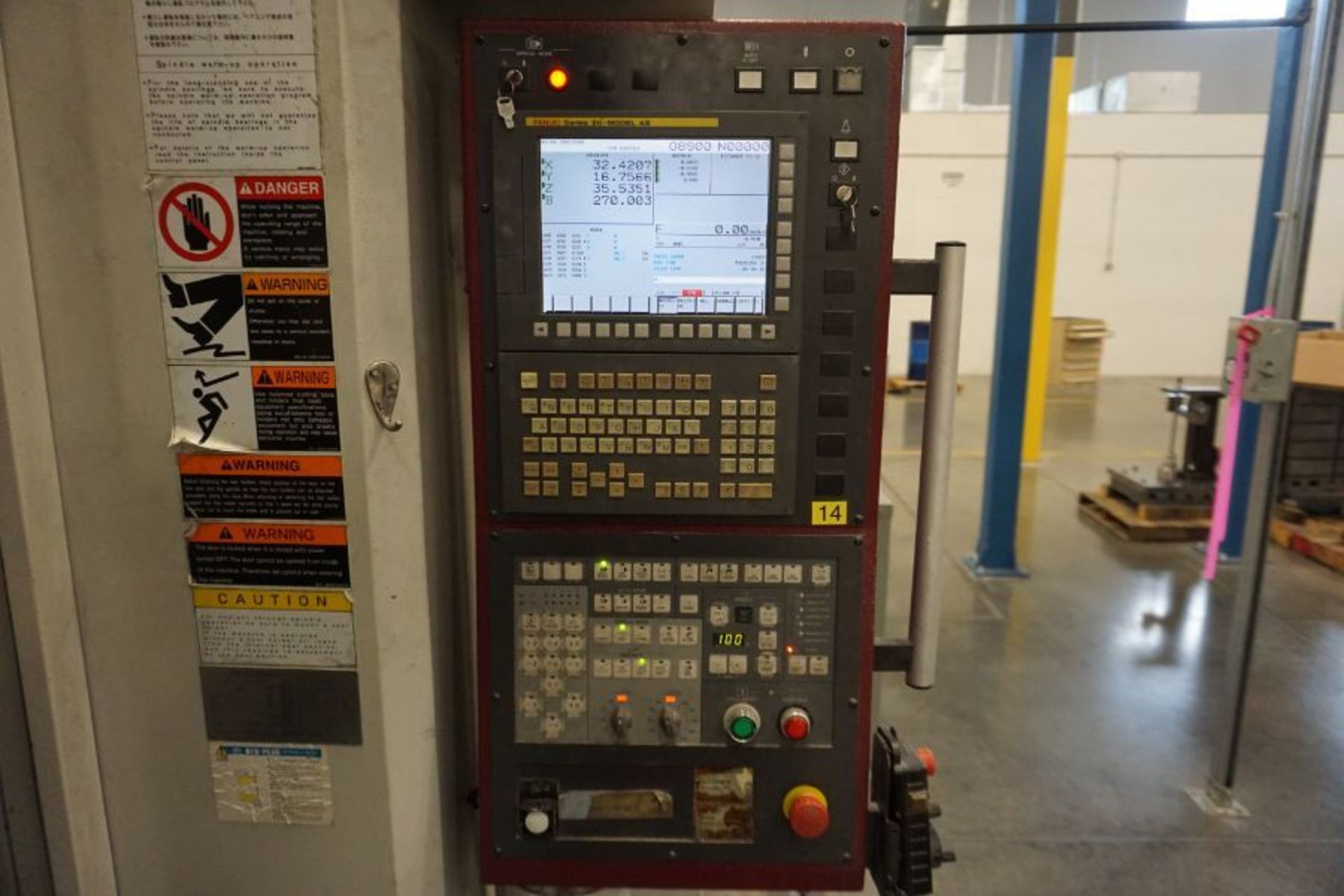 2009, OKK HM800S 4-Axis HMC, Fanuc 310iS Model A Ctrl, (2) 32” Pallet, 12K RPM, CT50, 60 ATC, CTS - Image 12 of 13