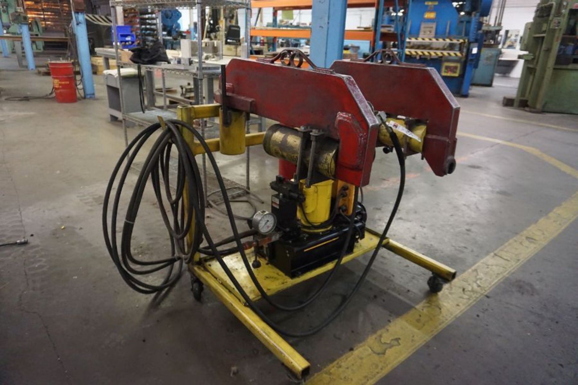 Portable Enerpac Joggle Press for Versa Stretchformer *Auctioned from Edgerton, KS* - Image 3 of 3