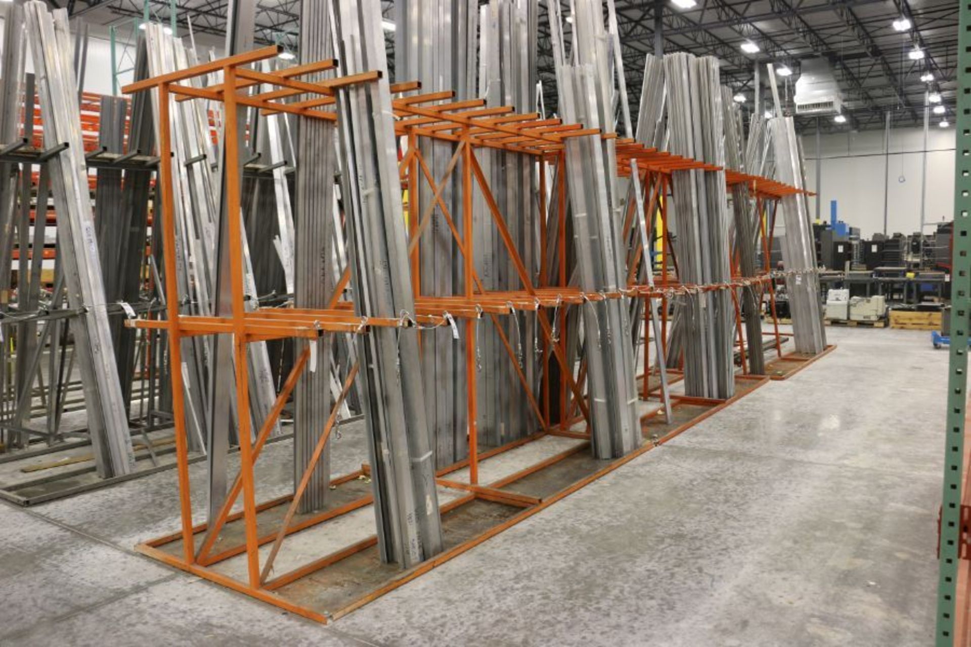 (3) Vertical Bar Racks