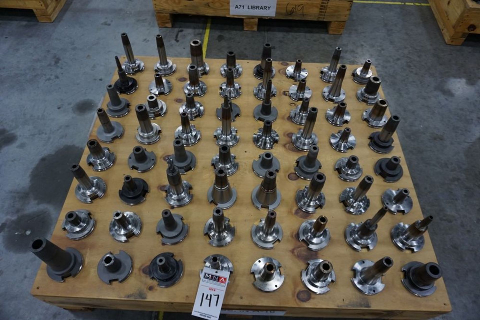Assorted Shrink Fit CT 50 Tool Holders