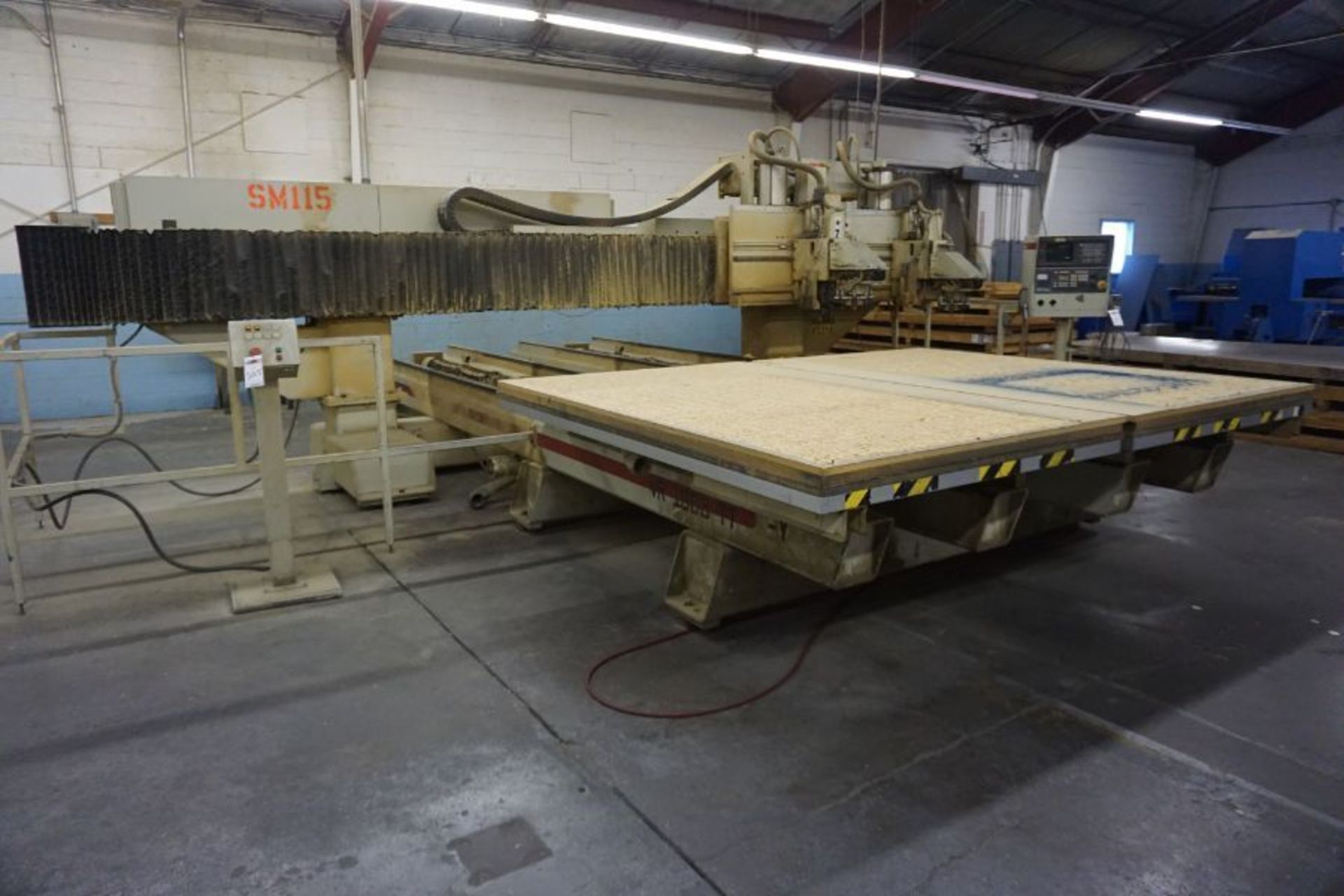 1997 Komo VR1008TT CNC Router, Fanuc 16M Control, Dual 5 x 10' Tabels,*Auctioned from Edgerton, KS* - Image 6 of 12