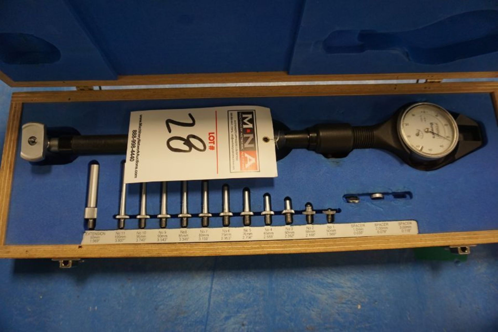 Fowler 2" - 6" Dial Bore Gage