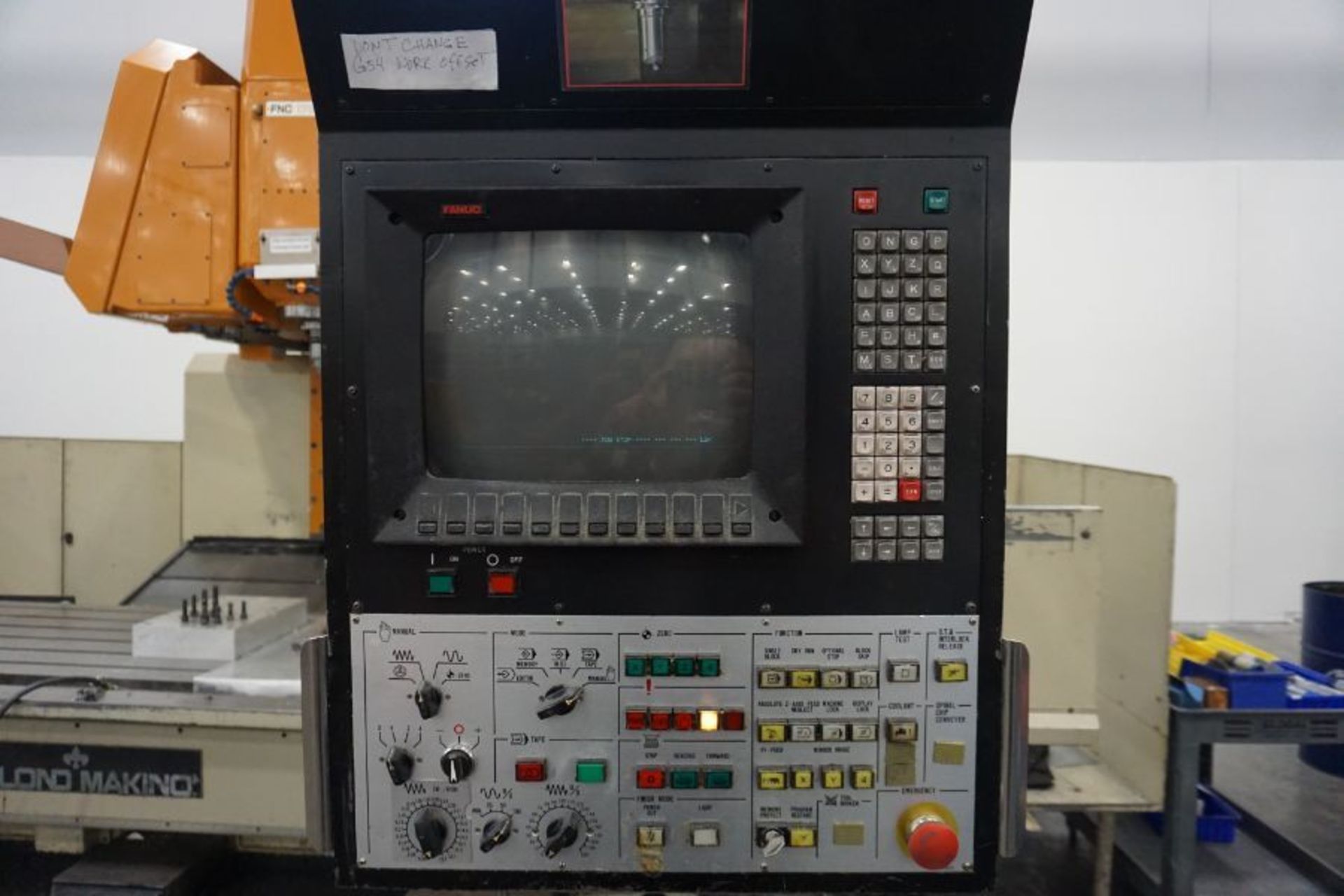 LeBlond Makino FNC 178 4-Axis, Fanuc 11M Ctrl, 79'' x 31''x 31''x 27'' Travels, 3,200 RPM, with 30 - Image 7 of 7