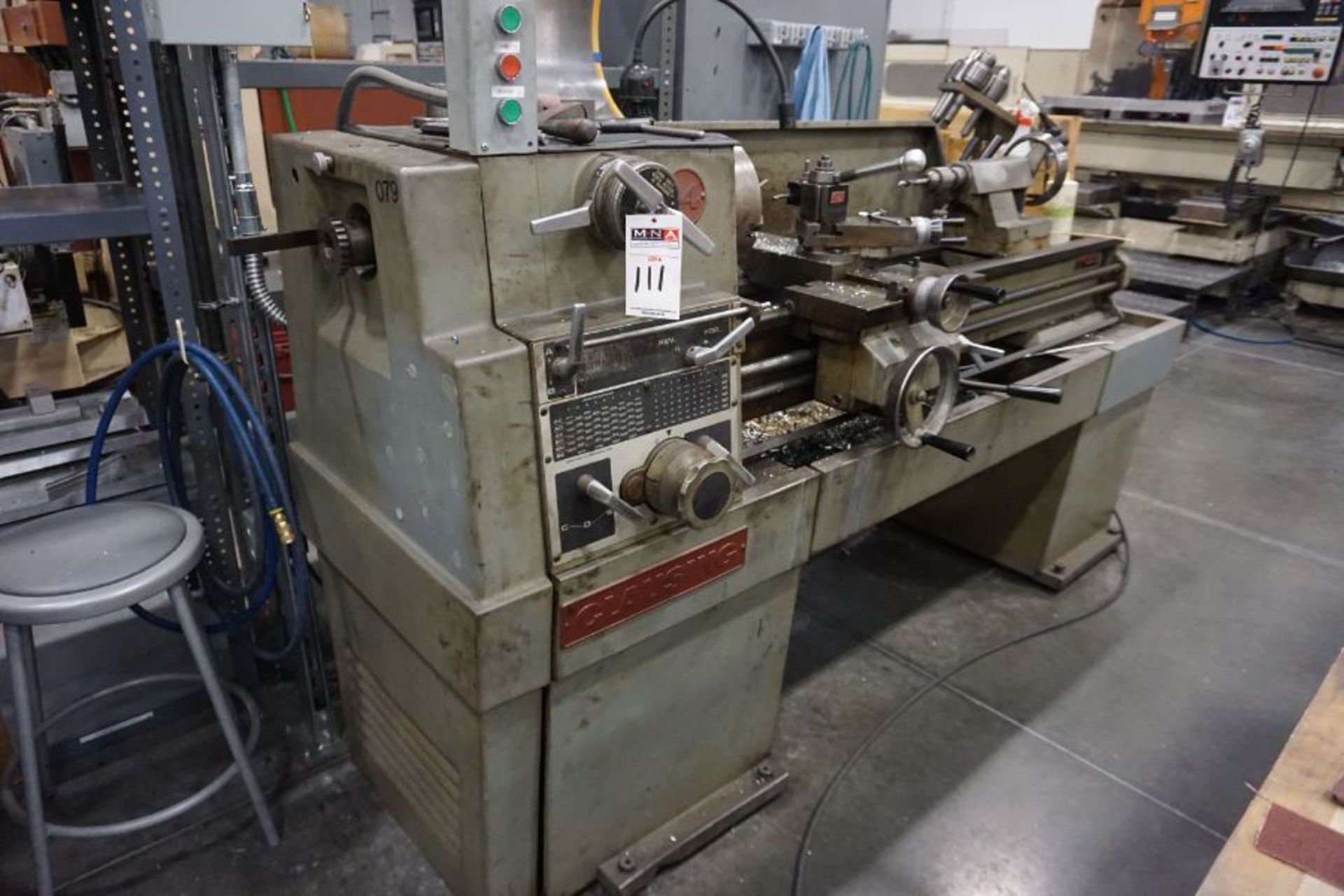 Clausing 1401 Engine Lathe, 40" Centers, 16" Chuck, s/n 140768 - Image 3 of 6