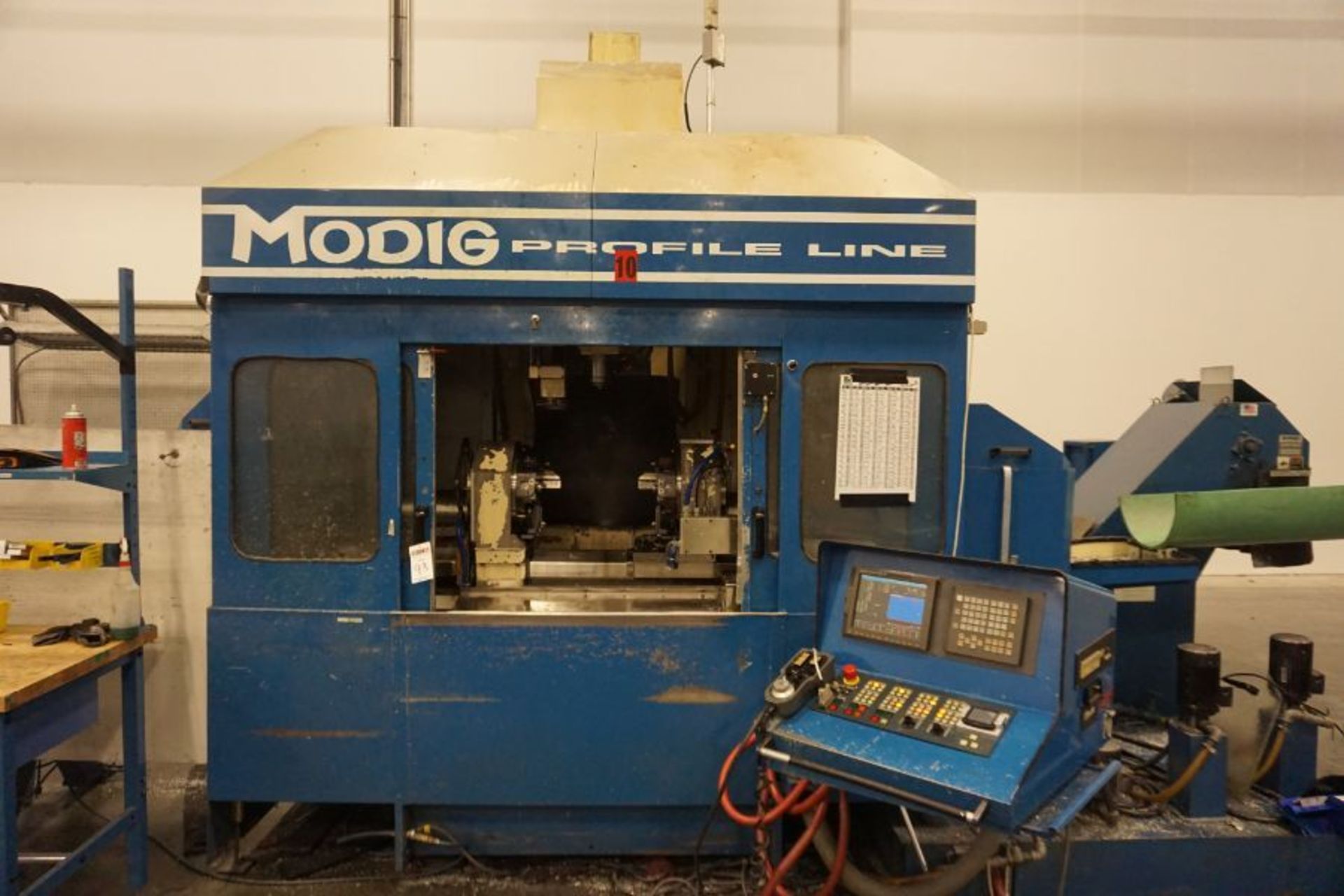 1997, Modig MD7200, Fanuc 16M Control, 20K RPM, 24 ATC, CT40, s/n 960369 - Image 4 of 7