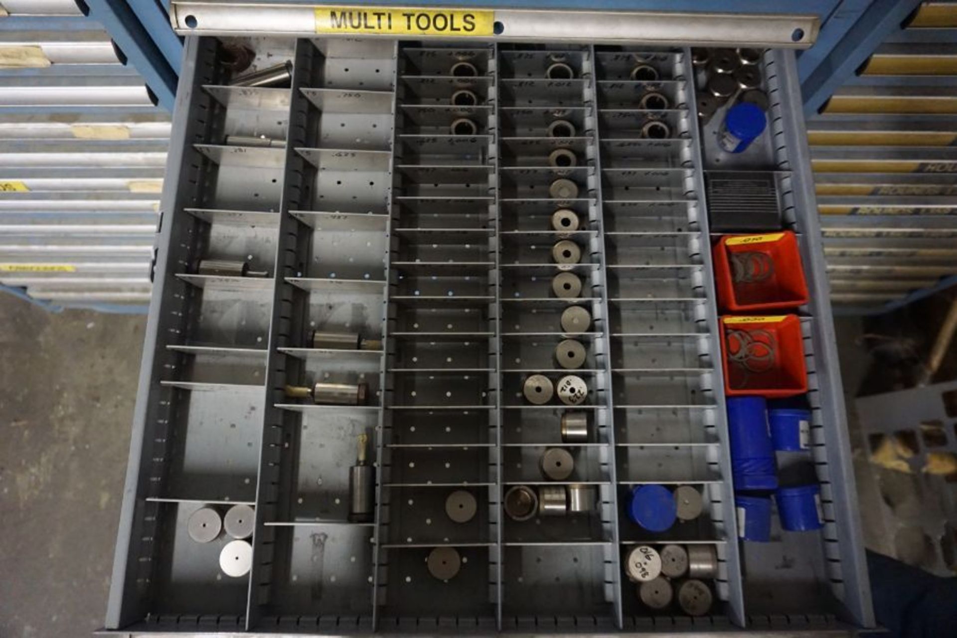 13 Drawer Lista Cabinet with Assorted Punch & Dies for FinnPower TP250 *Auctioned from Edgerton, KS* - Image 8 of 11