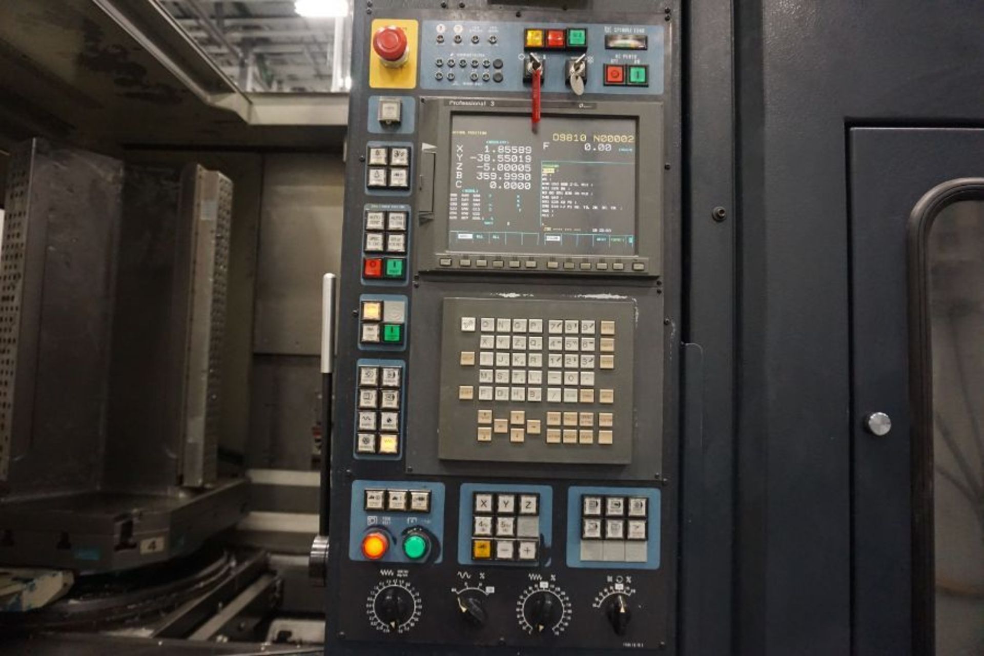 2001, Makino A99 HMC, Pro 3 Control, 25” Sq. Pallets, 90 ATC, 18000 RPM, CTS, s/n 159 - Image 10 of 12