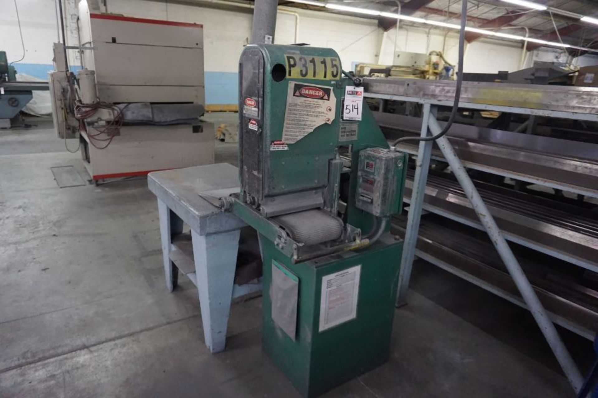 Timesaver Mini-Belt 948, 9" Dry Sander, s/n 9194 *Auctioned from Edgerton, KS* - Image 2 of 6