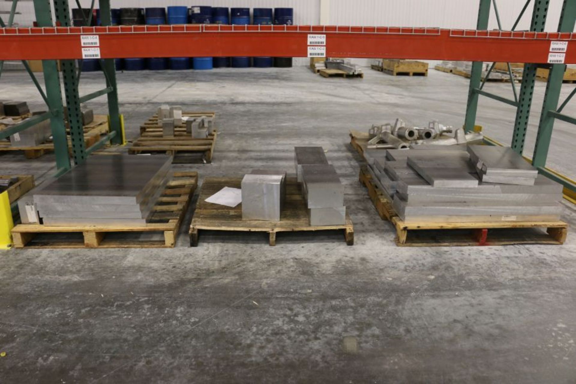 (3) Pallets of Raw Material
