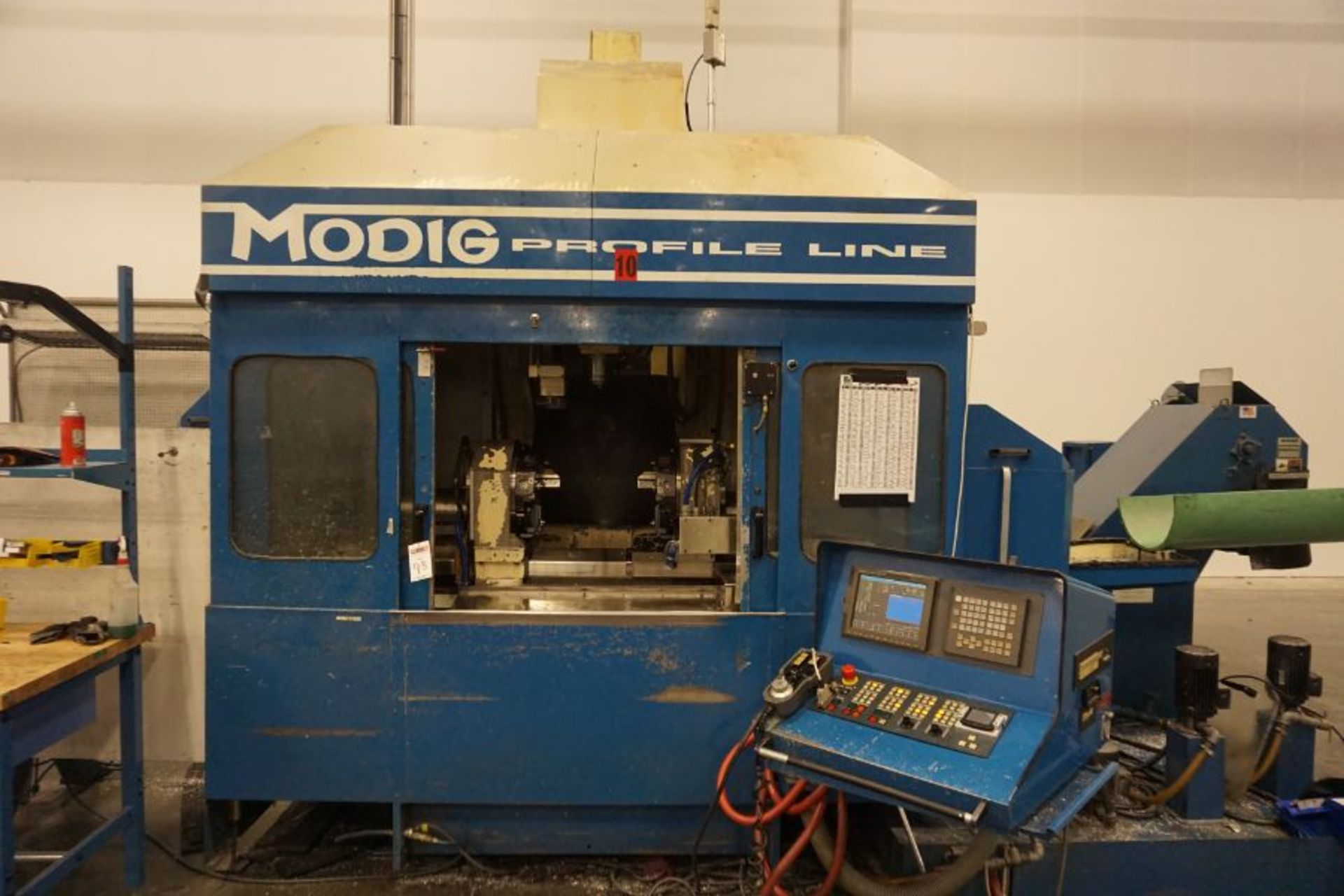 Modig MD7200, Fanuc 16M, 20K RPM, 24 ATC, CT40, s/n 960369, New 1997 - Image 10 of 17