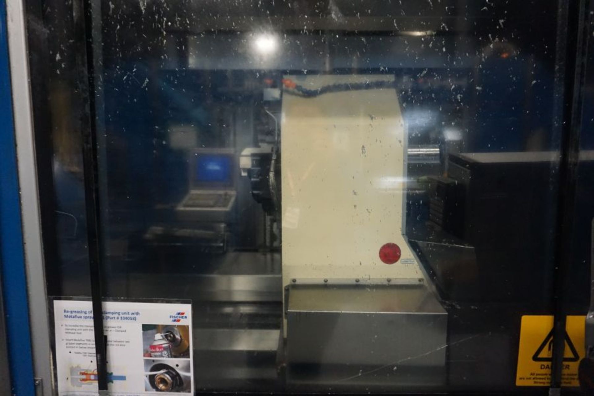 Modig HHV 4-Axis High Speed Extrusion Mill, Fanuc 30i Model B, Fischer 1700 mm 30K Spindle, 28000 - Image 4 of 18