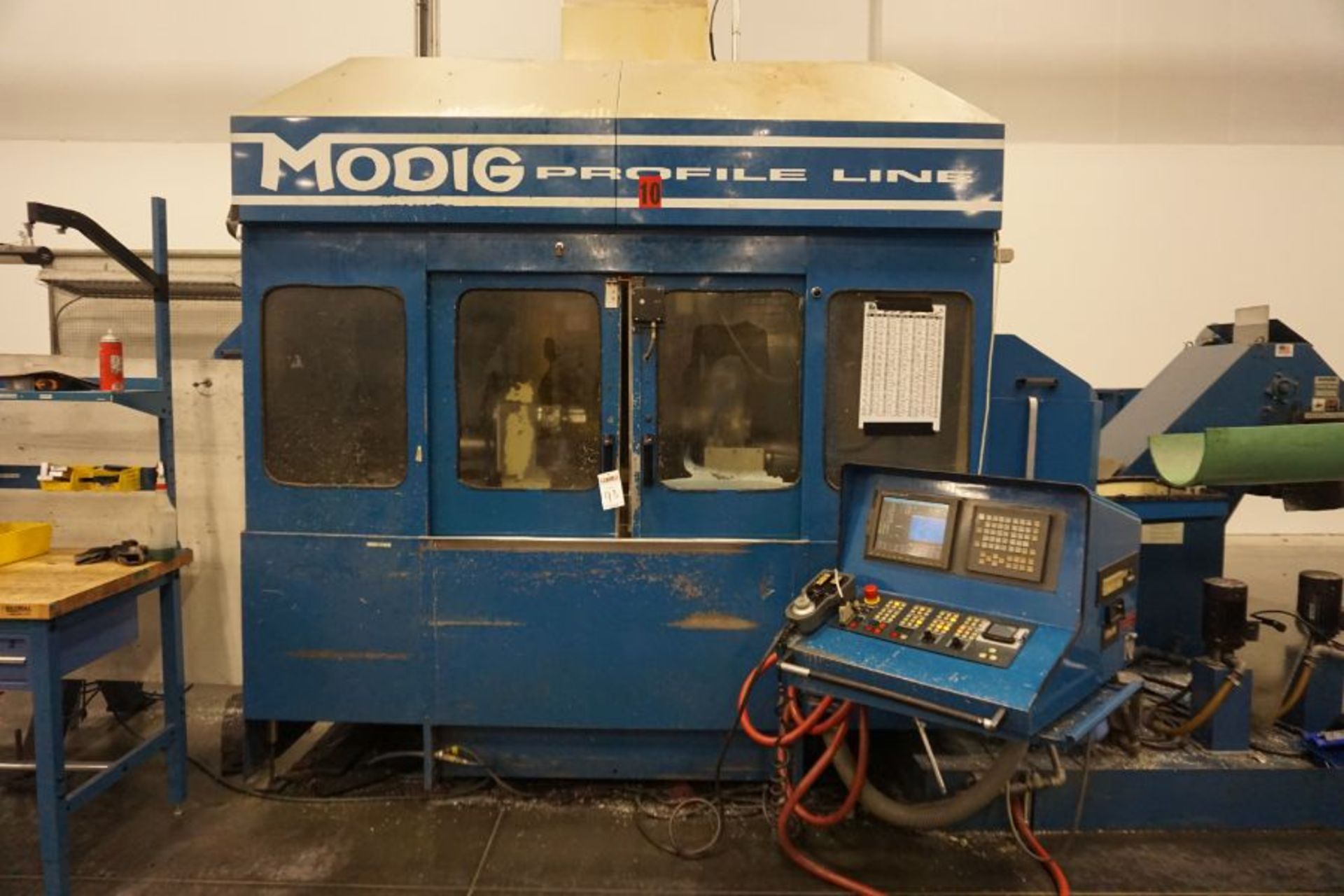 Modig MD7200, Fanuc 16M, 20K RPM, 24 ATC, CT40, s/n 960369, New 1997 - Image 2 of 17