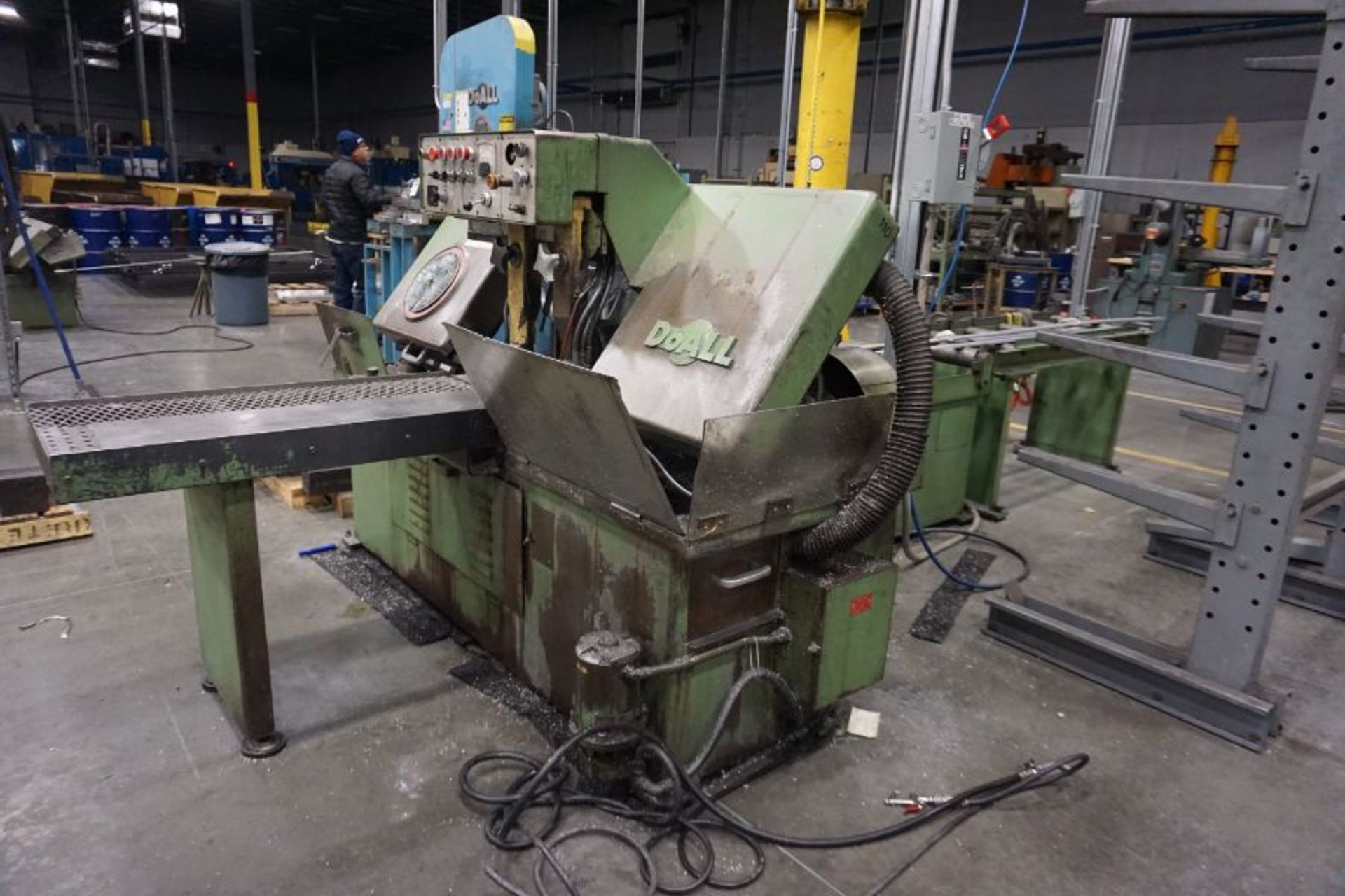 DoAll C-1216A Hydraulic Horizontal Bandsaw, 160" Blade, s/n 373-79273 - Image 7 of 9