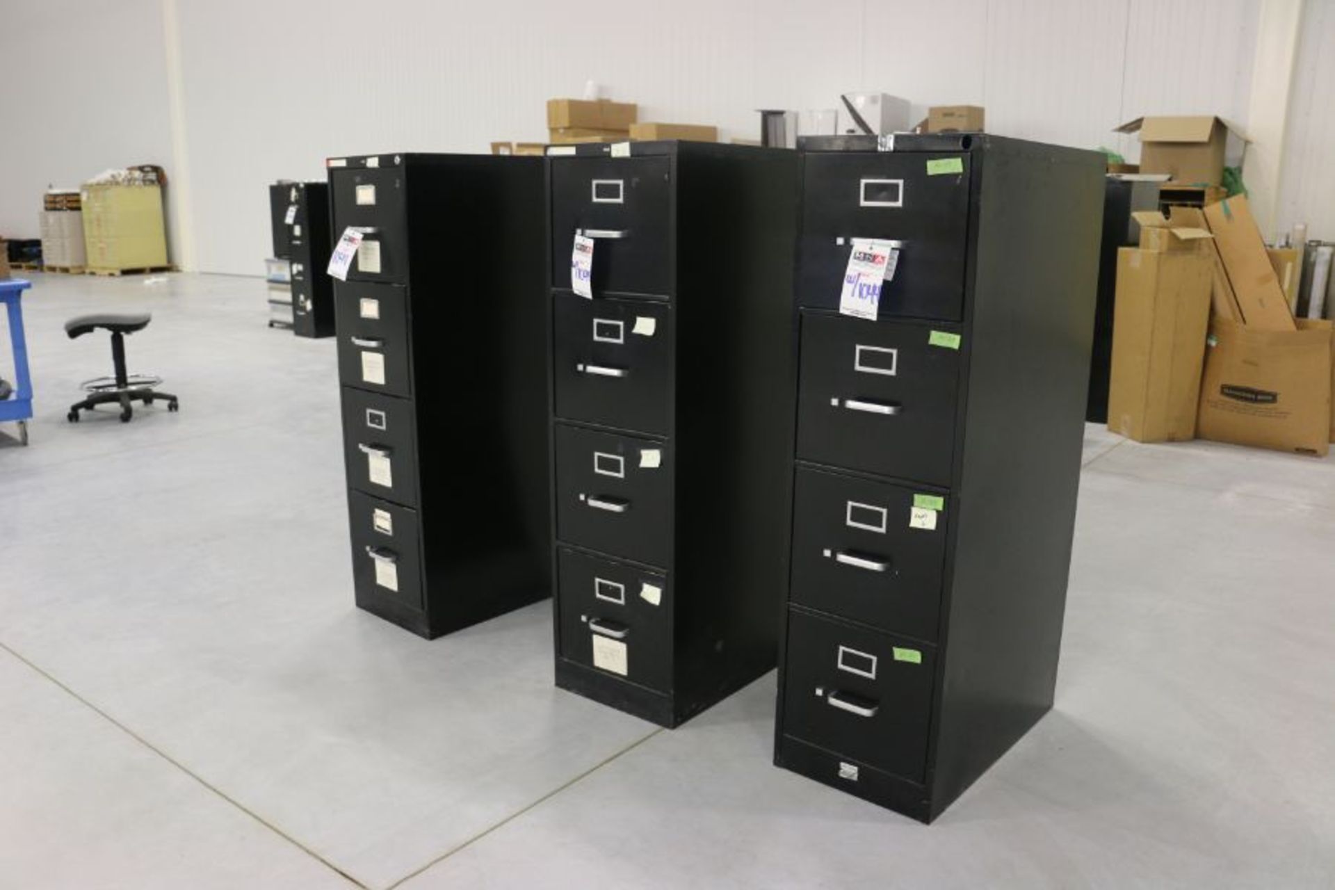 4 Drawer Filing Cabinets - Image 3 of 3