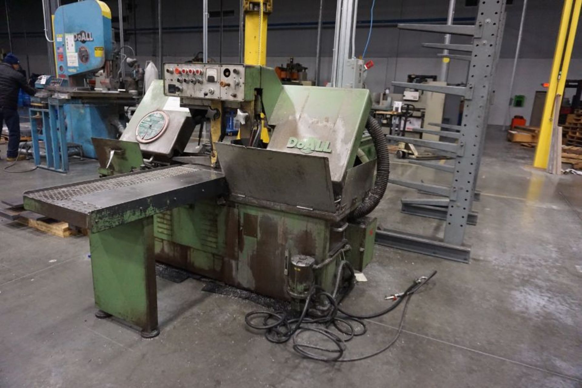 DoAll C-1216A Hydraulic Horizontal Bandsaw, 160" Blade, s/n 373-79273 - Image 5 of 9