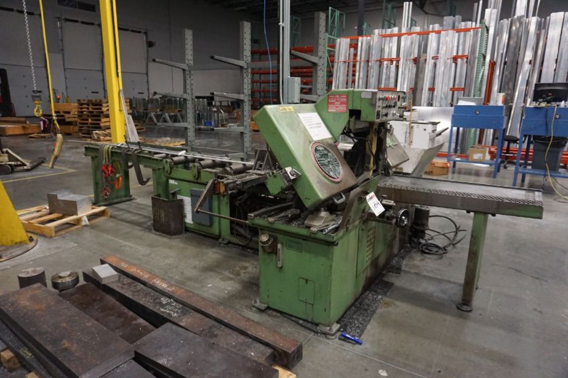 DoAll C-1216A Hydraulic Horizontal Bandsaw, 160" Blade, s/n 373-79273 - Image 4 of 9