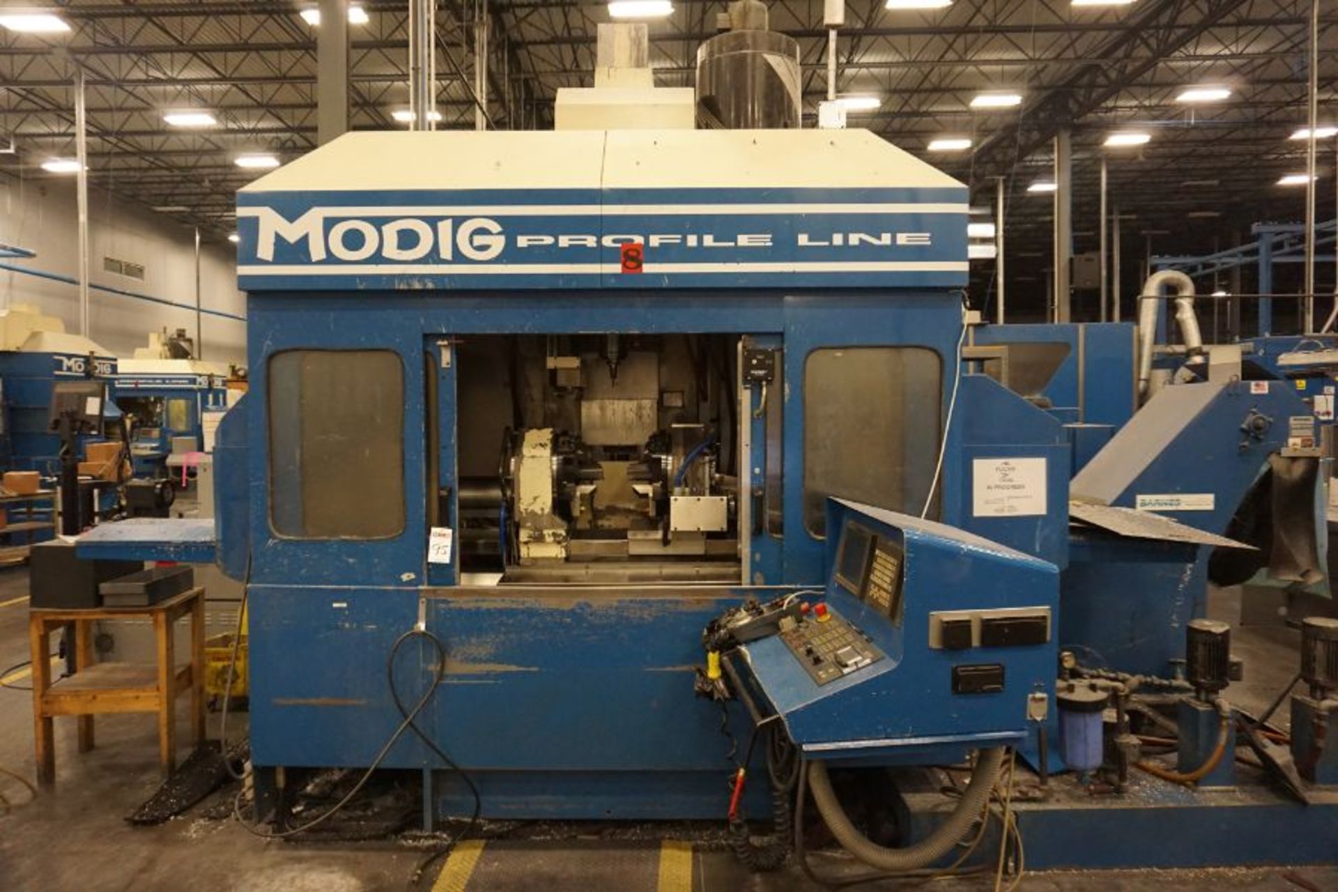 Modig MD7200, Fanuc 16M, 20K RPM, 24 ATC, CT40, s/n 970362, New 1997 - Image 4 of 13