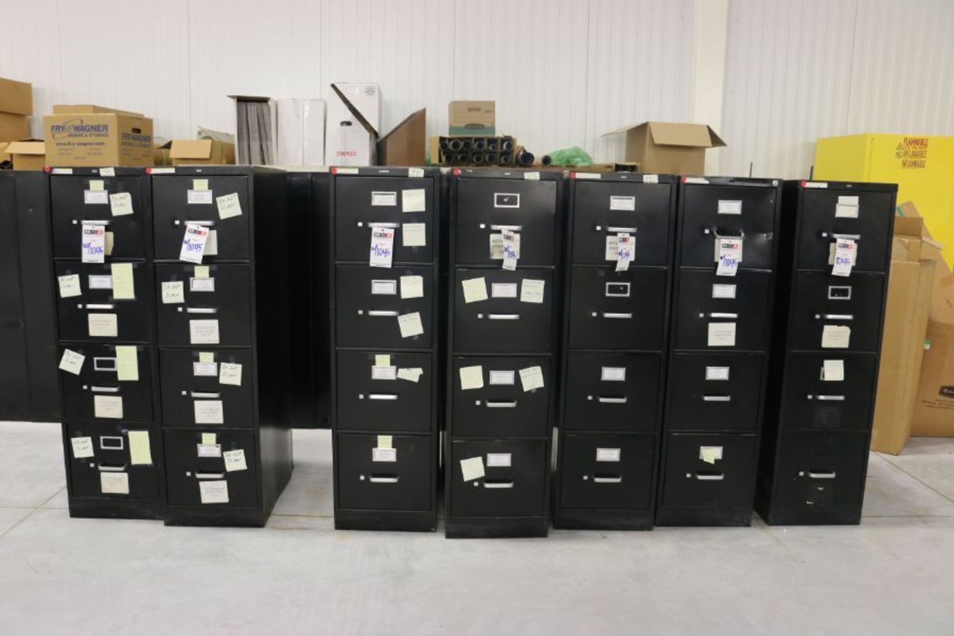 4 Drawer Filing Cabinets - Image 2 of 3