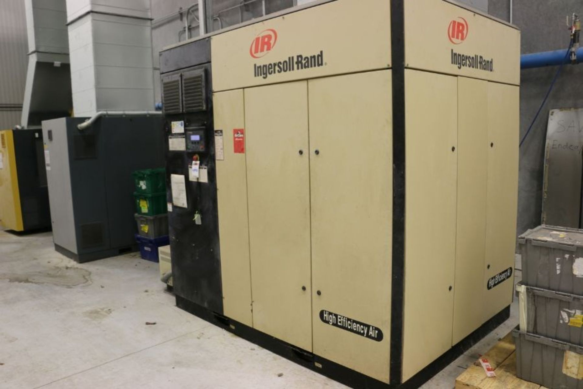 125 HP Ingersoll Rand IRN125HCC Rotary Screw Air Compressor, New 2005 - Image 2 of 2