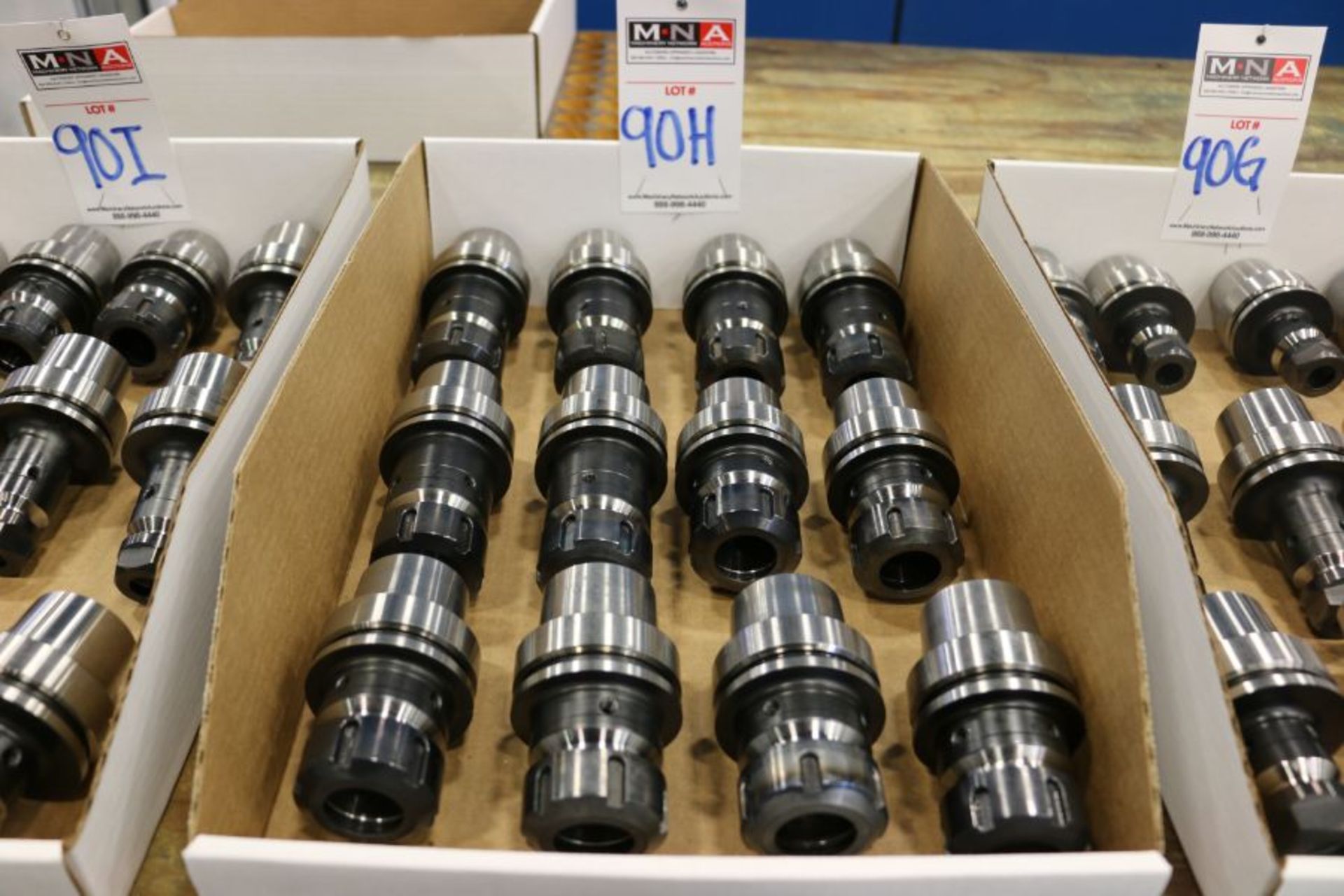 Assorted HSK63 Collet Tool Holders