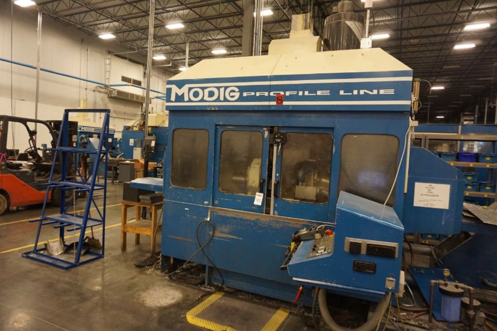 Modig MD7200, Fanuc 16M, 20K RPM, 24 ATC, CT40, s/n 970362, New 1997 - Image 8 of 13