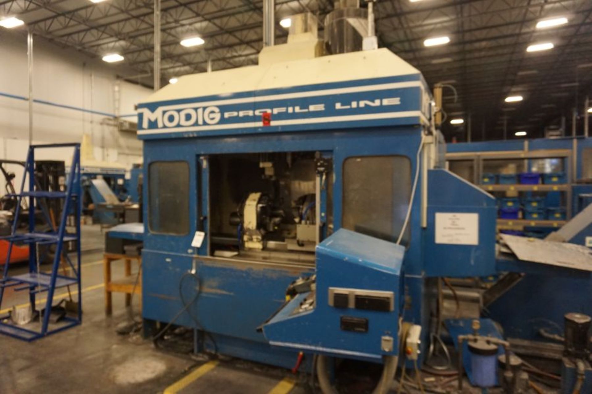 Modig MD7200, Fanuc 16M, 20K RPM, 24 ATC, CT40, s/n 970362, New 1997 - Image 7 of 13