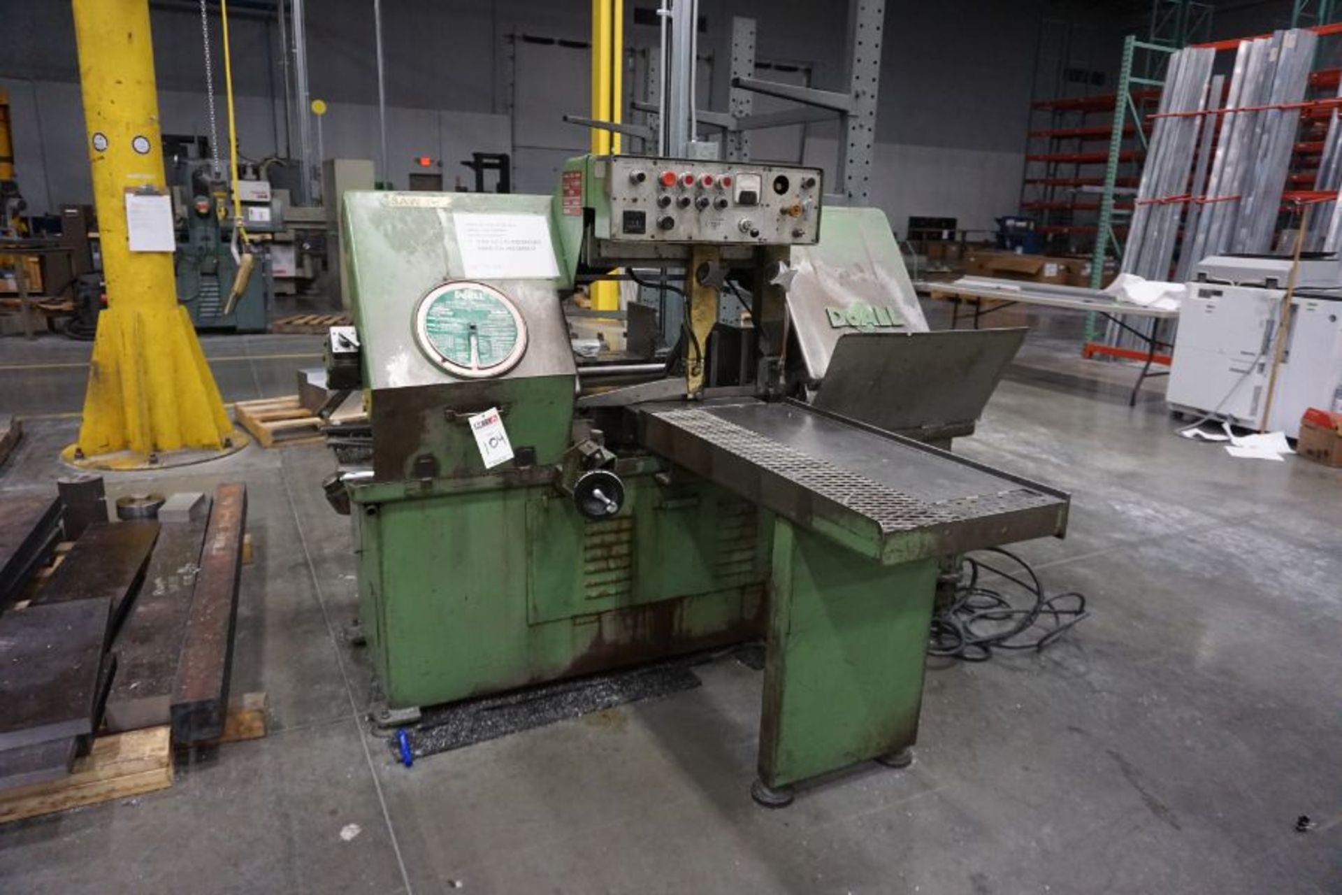 DoAll C-1216A Hydraulic Horizontal Bandsaw, 160" Blade, s/n 373-79273 - Image 3 of 9