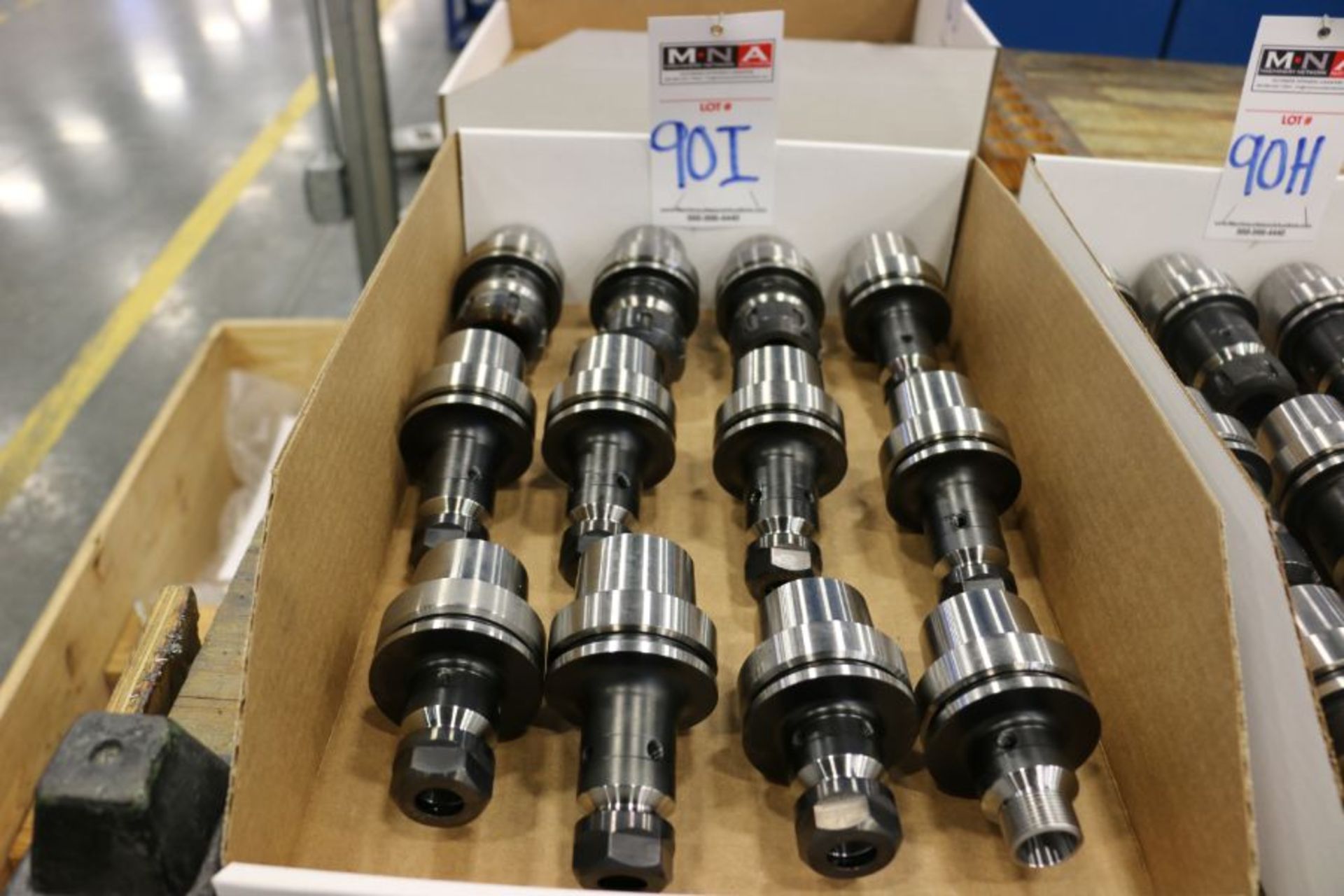 Assorted HSK63 Collet Tool Holders