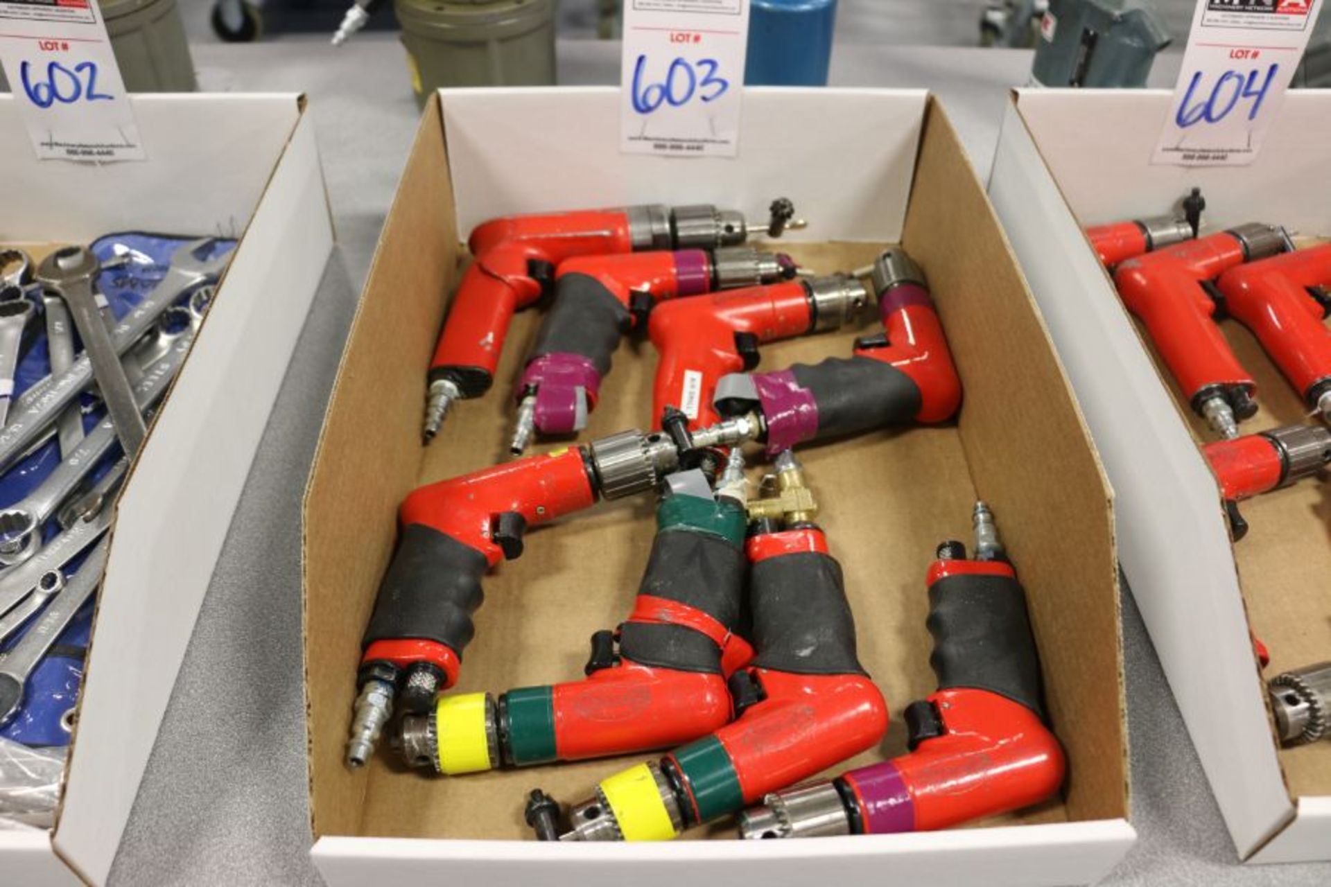 Assorted Pneumatic Drills