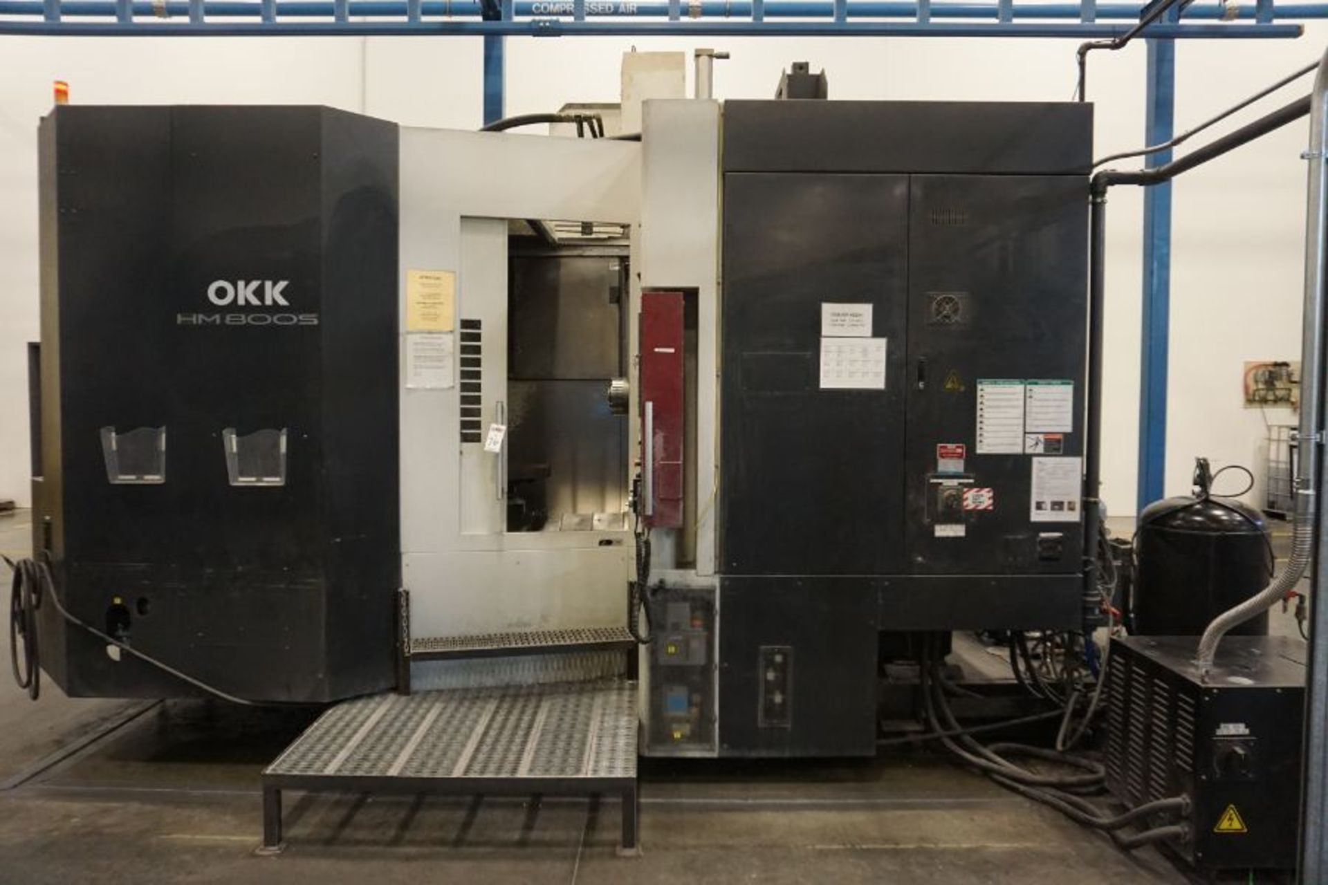 OKK HM800 5-Axis, Fanuc 31i Model A5, (2) 32” Pallets, 12k RPM, CT50, 60 ATC, New 2011 with 12"