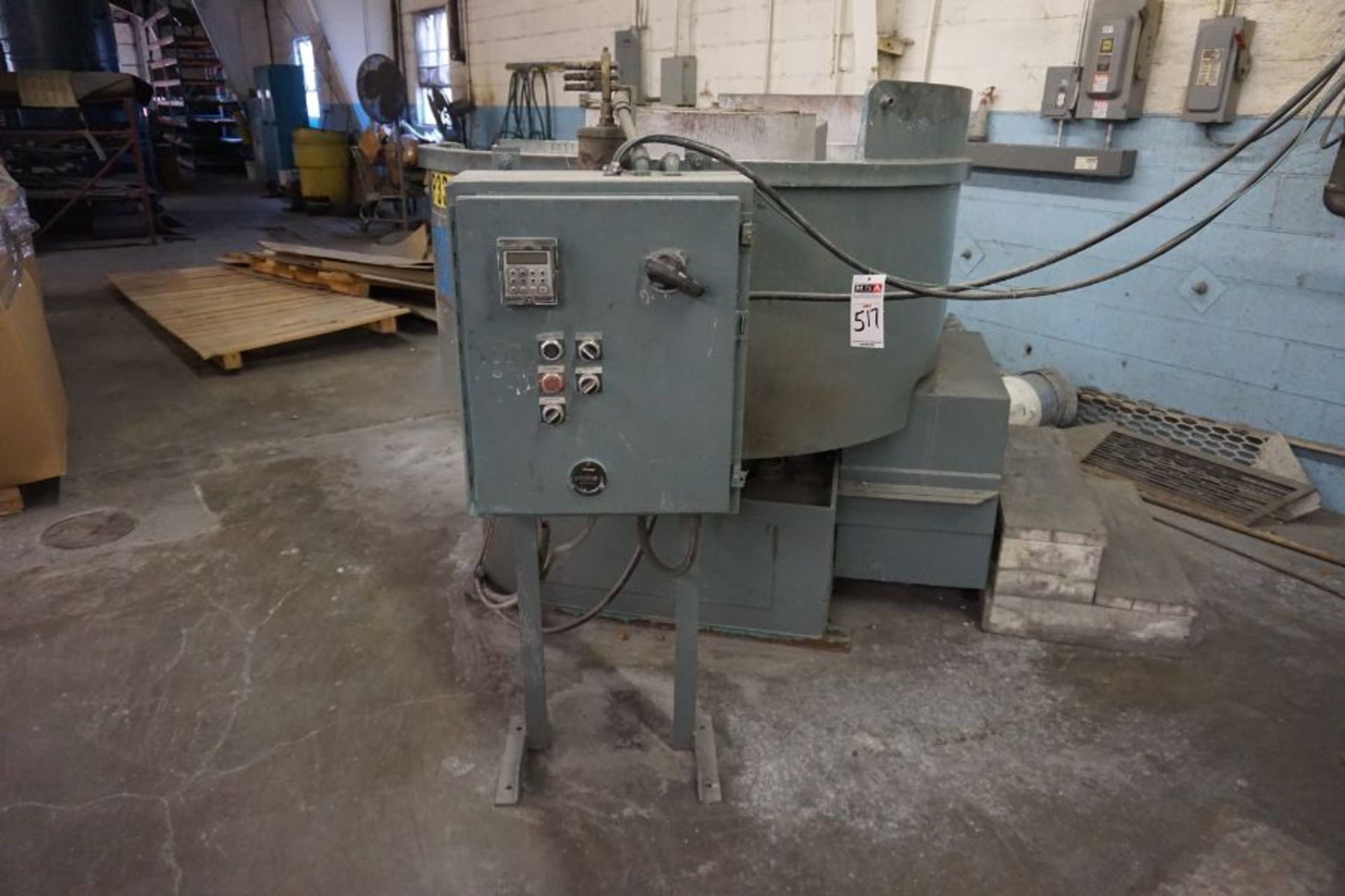 Hammond Rotofinish 60" Opening, Vibratory Deburrer *Located in Wellington, KS* - Image 3 of 5