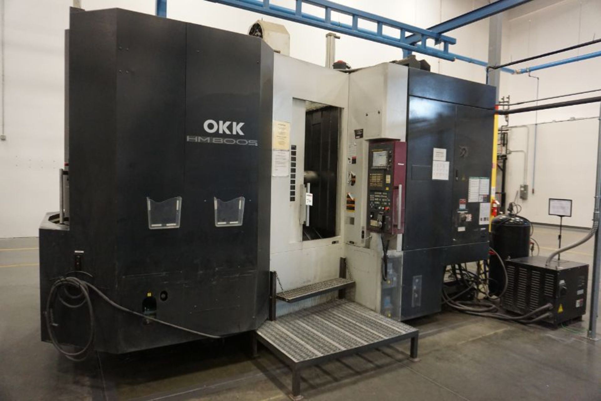 OKK HM800 5-Axis, Fanuc 31i Model A5, (2) 32” Pallets, 12k RPM, CT50, 60 ATC, New 2011 with 12" - Image 2 of 17